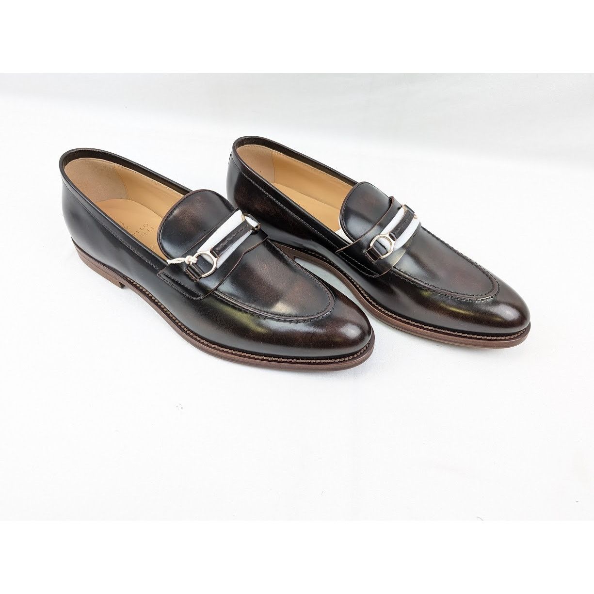 Brunello Cucinelli o1rshd1 Loafers Shoes in Brown Size US 12 / EU 45 - 12 Thumbnail