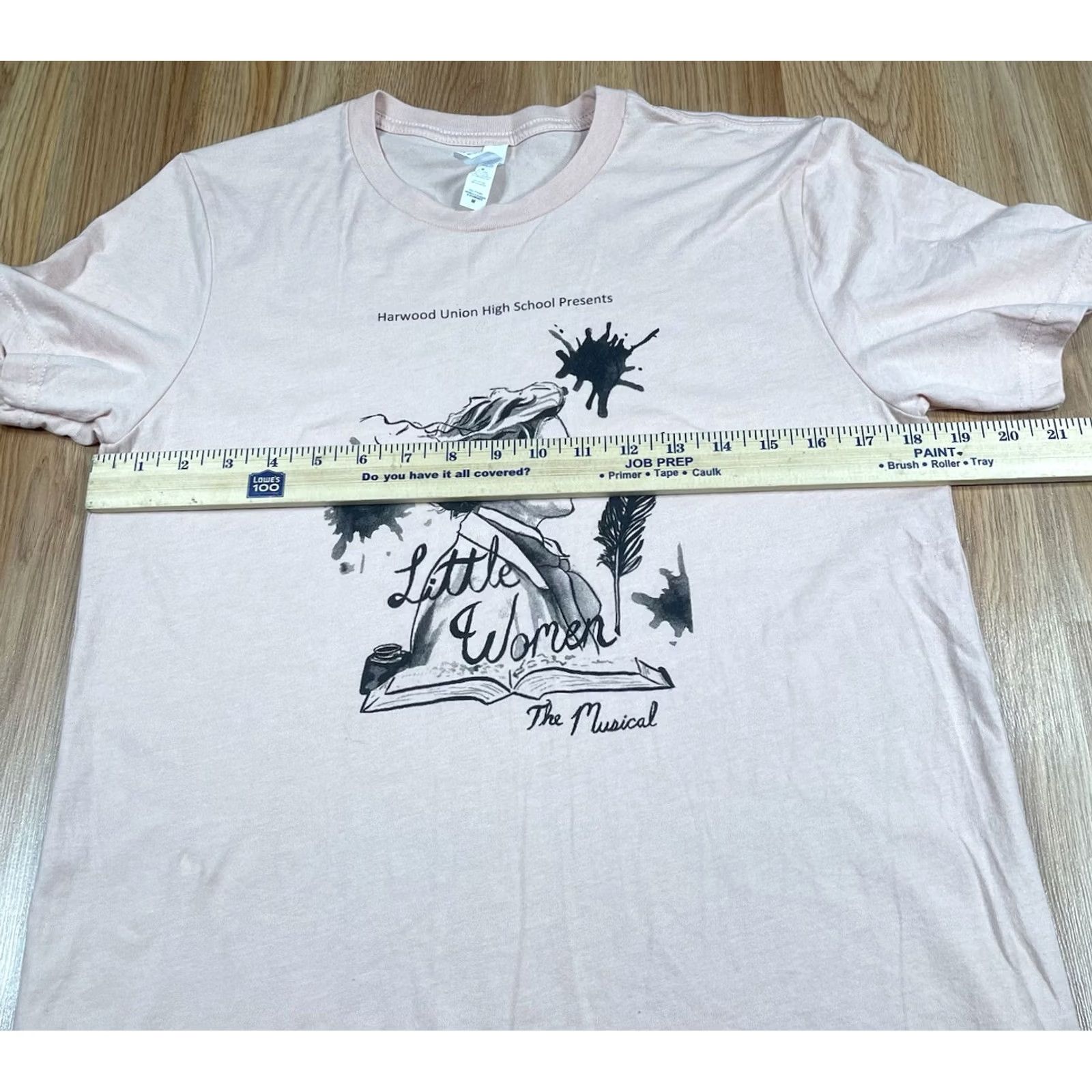 Vintage Bella + Canvas Canvas Graphics T-Shirt Mens M Gray CrewNeck Short Sleeve Poly-Cotton Size US M / EU 48-50 / 2 - 5 Thumbnail