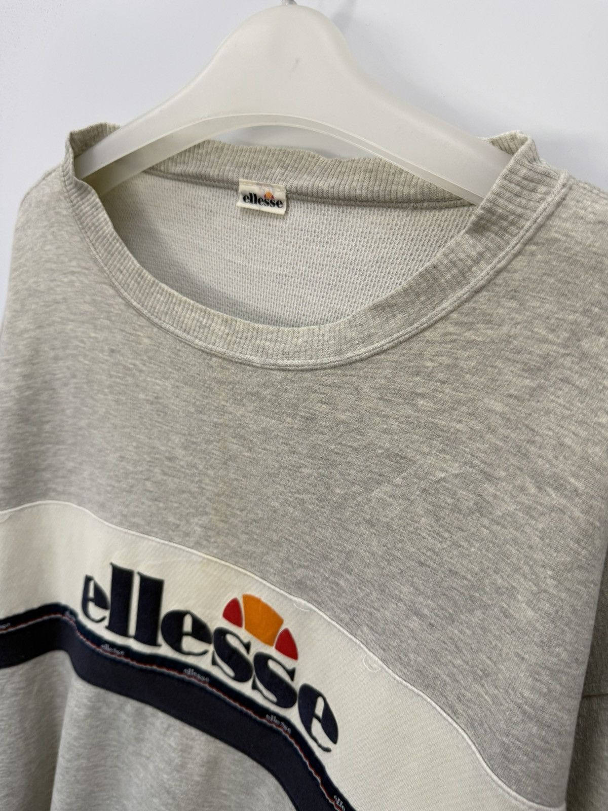 Ellesse × Vintage 🔥 Vintage Ellesse Spellout Sweatshirt - L Size US M / EU 48-50 / 2 - 6 Thumbnail
