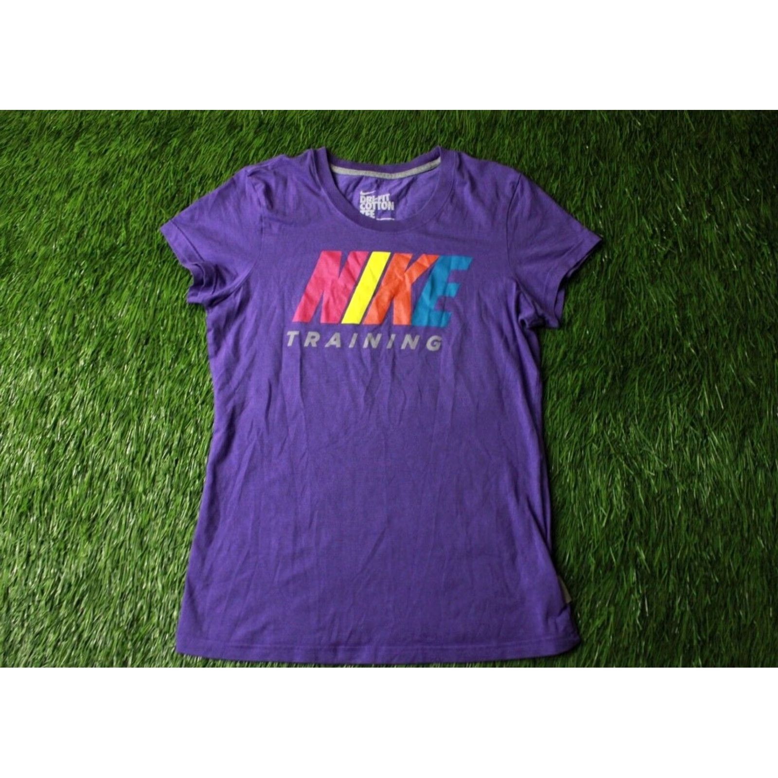 Nike NIKE Dri-FIT ORIGINAL RUN RUNNING WOMEN SHIRT M Violet Jersey Short Sleeve T-Shirt 2010 Womens Size M / US 6-8 / IT 42-44 - 2 Thumbnail