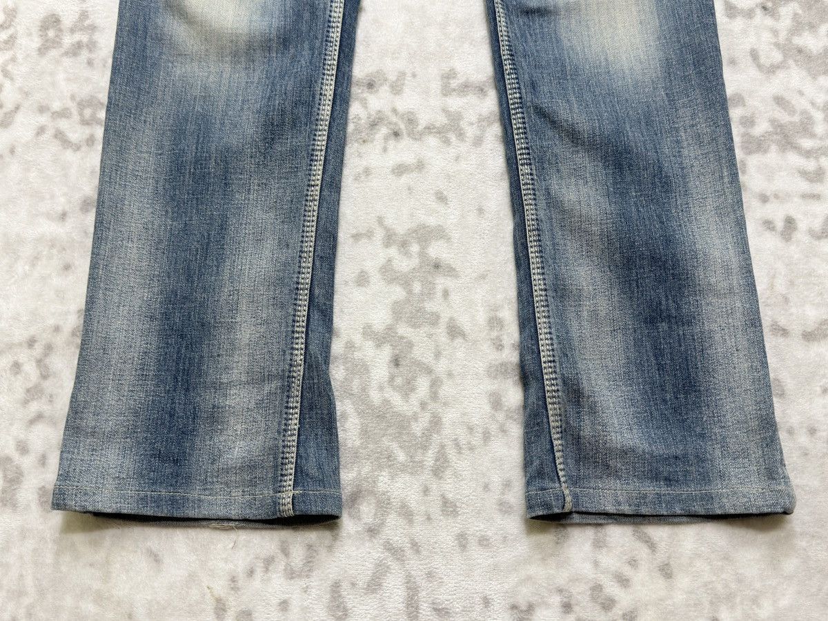 HIDEAWAYS Hideaways Nicole Mud Wash Zipper Straight Cut Jeans Size US 32 / EU 48 - 7 Thumbnail