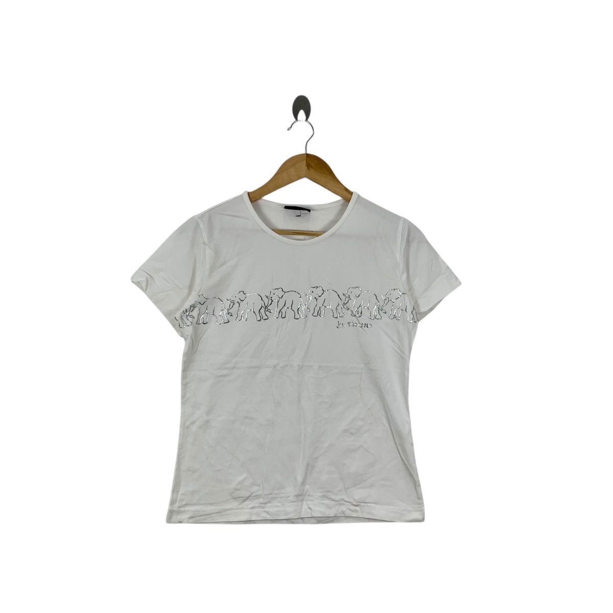 Jim Thompson Vintage JIM THOMPSON THAILAND Elephant Reflective Tee Size M / US 6-8 / IT 42-44 - 1 Thumbnail