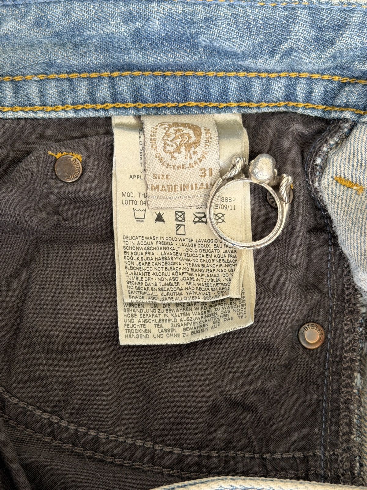 Diesel Vintage sand wash diesel denim Size US 32 / EU 48 - 6 Thumbnail