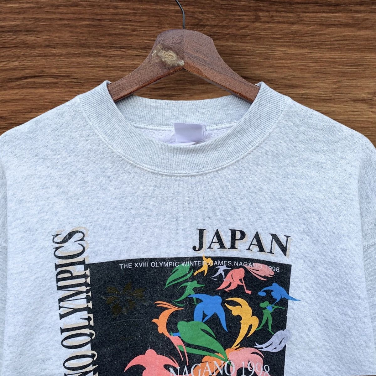 Mizuno × USA Olympics × Vintage Vintage 90s Mizuno Olympic Winter Game NAGANO 1998 Crewneck Size US S / EU 44-46 / 1 - 3 Thumbnail