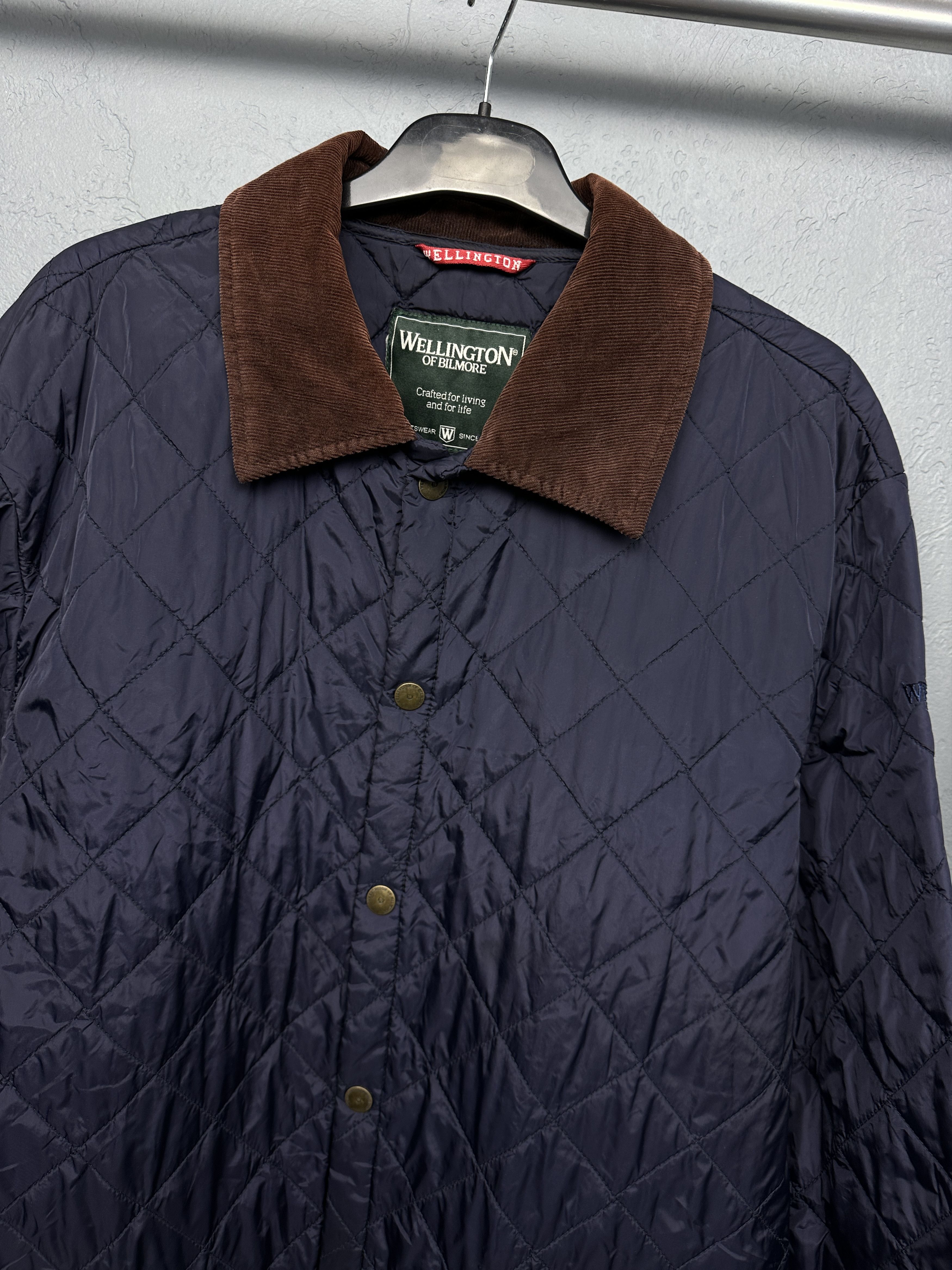 Other Wellington Of Bilmore Mens Quilted Jacket Size US XL / EU 56 / 4 - 2 Thumbnail
