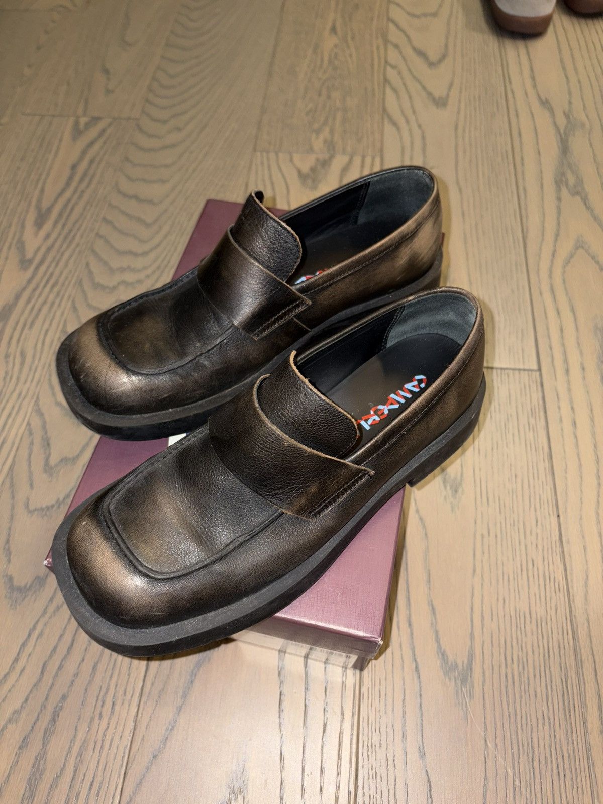 CamperLab Brown Camper Lab loafers Size US 8 / EU 41 - 1 Thumbnail