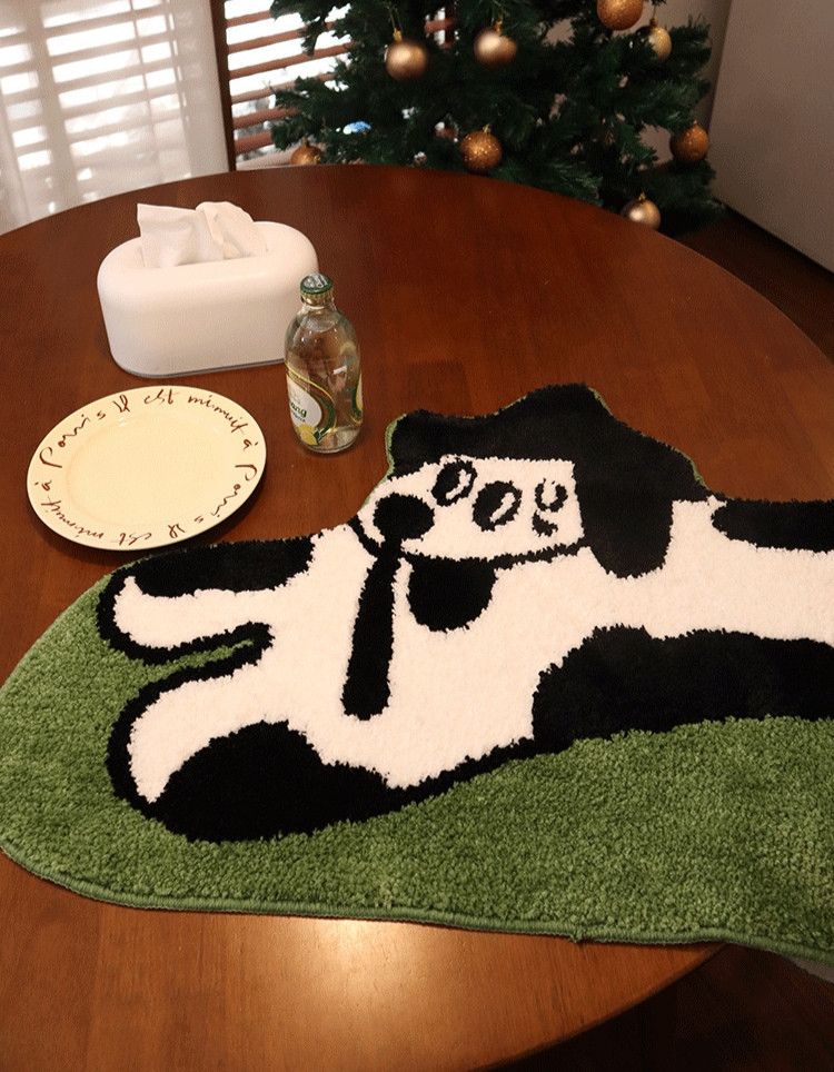 Japanese Brand × Vintage Tufting Dog Bedroom Rug Size ONE SIZE - 6 Thumbnail