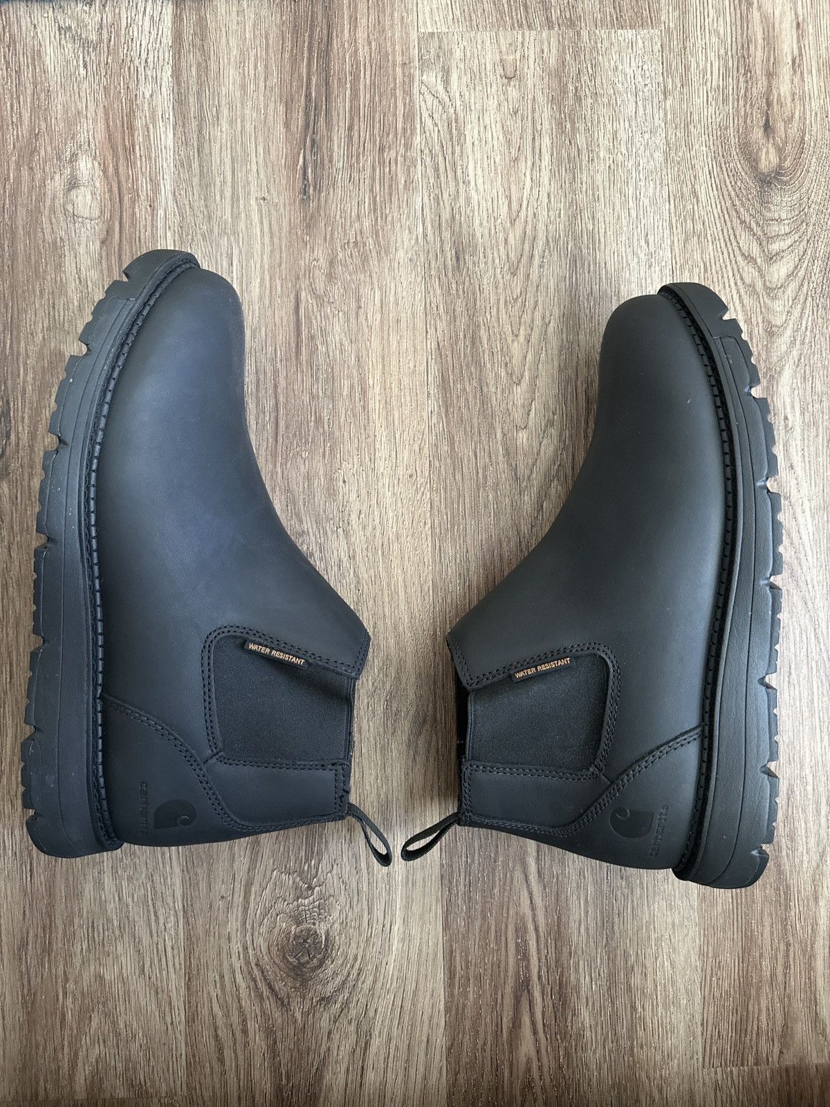image of Carhartt Black Boots, Men's (Size 10)