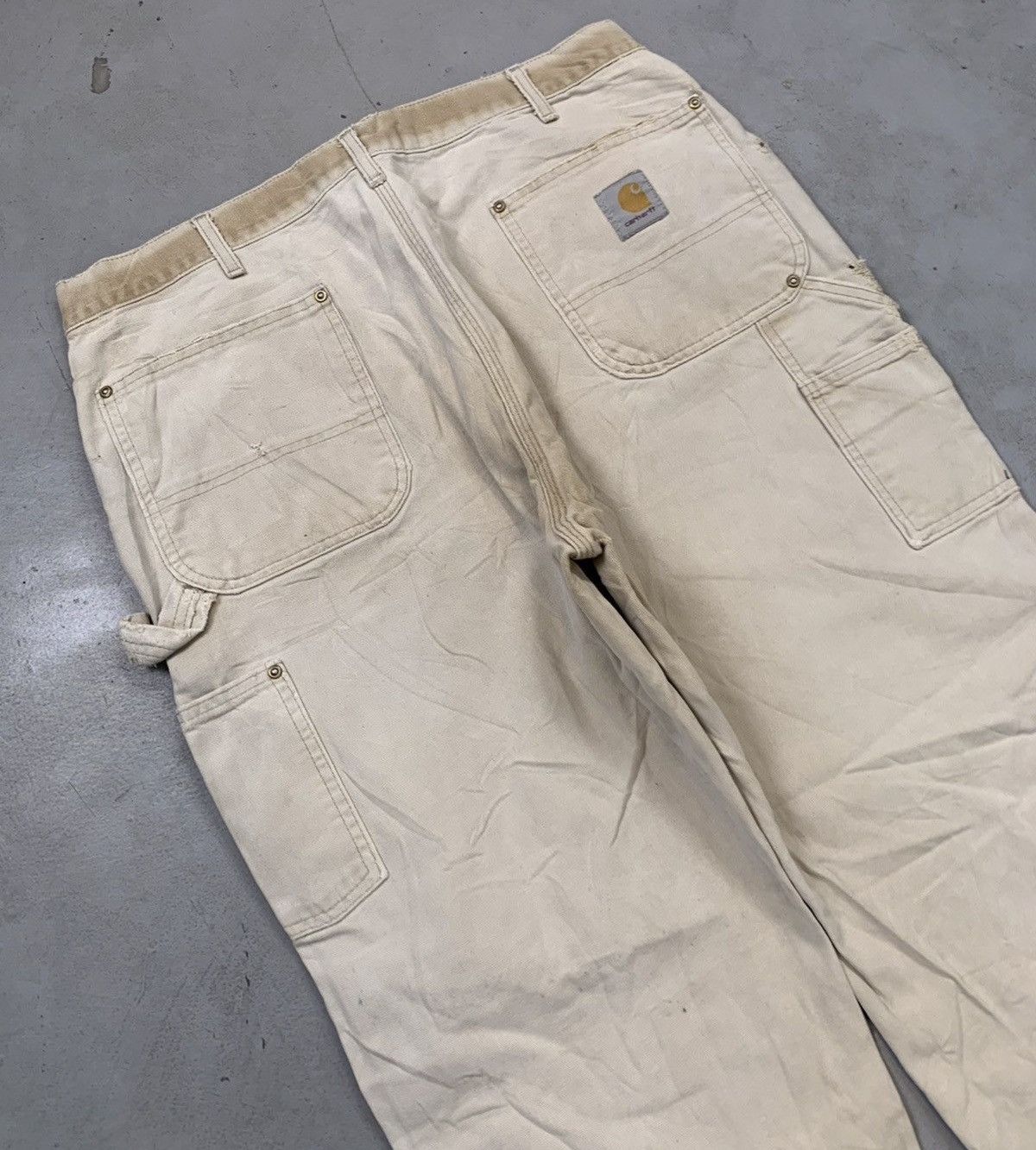 Carhartt Vintage carhartt b136 dkb double knee denim Size US 36 / EU 52 - 3 Thumbnail