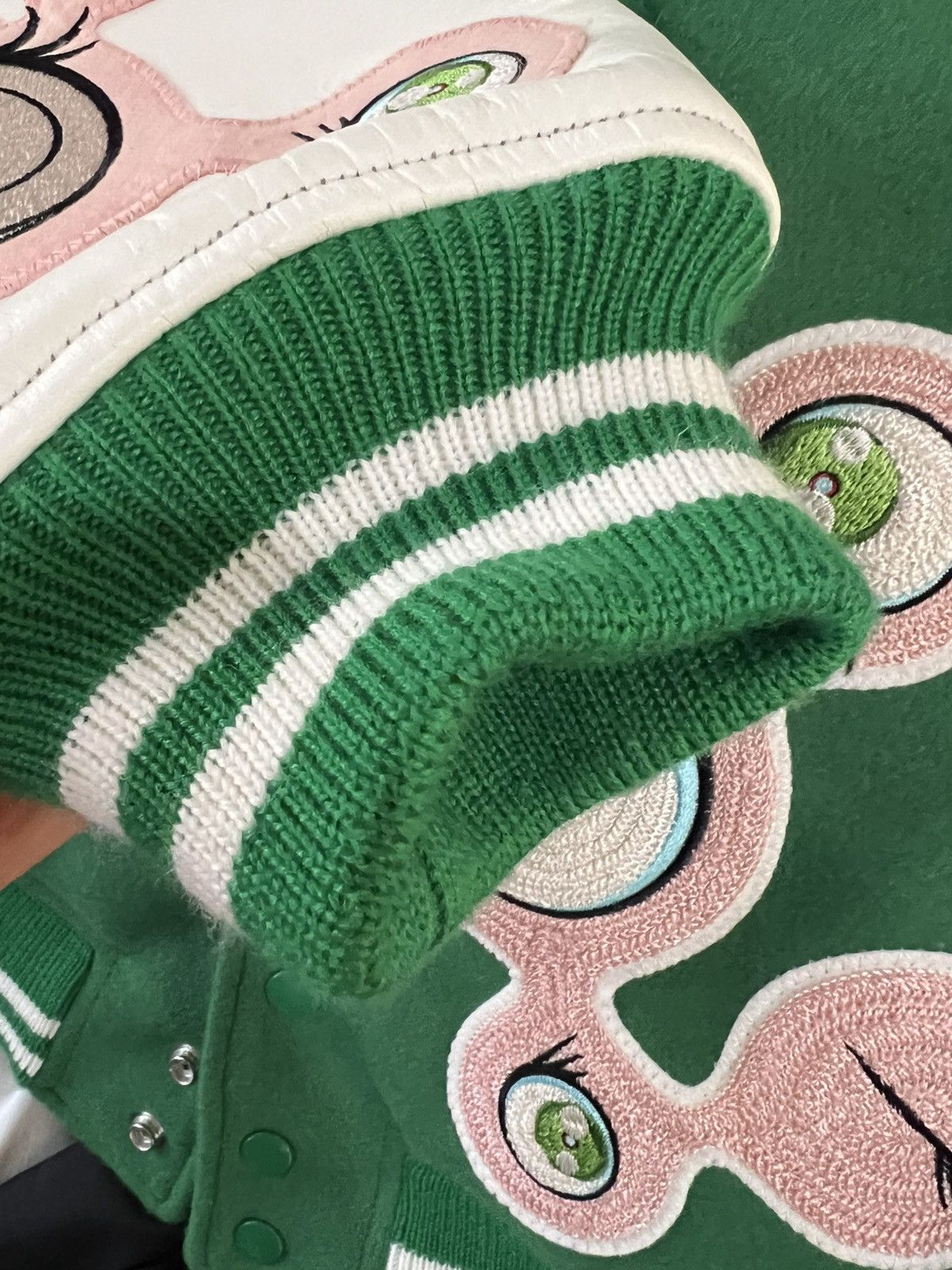 Saint Michael SAINT Mxxxxxx Michael x Takashi Murakami “Me Me Me” Varsity Size US L / EU 52-54 / 3 - 14 Thumbnail