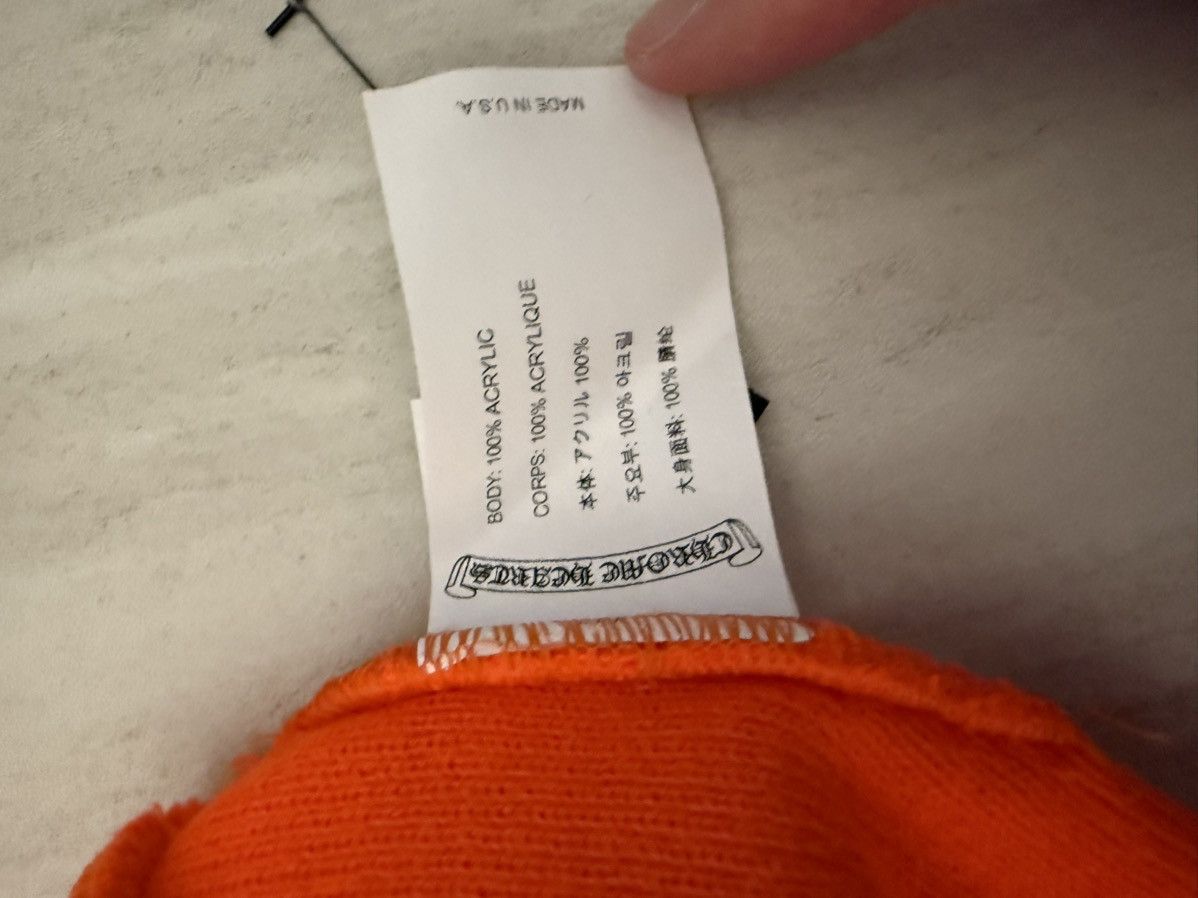 Chrome Hearts Chrome Hearts CH Double Sided Beanie Orange Size ONE SIZE - 3 Thumbnail