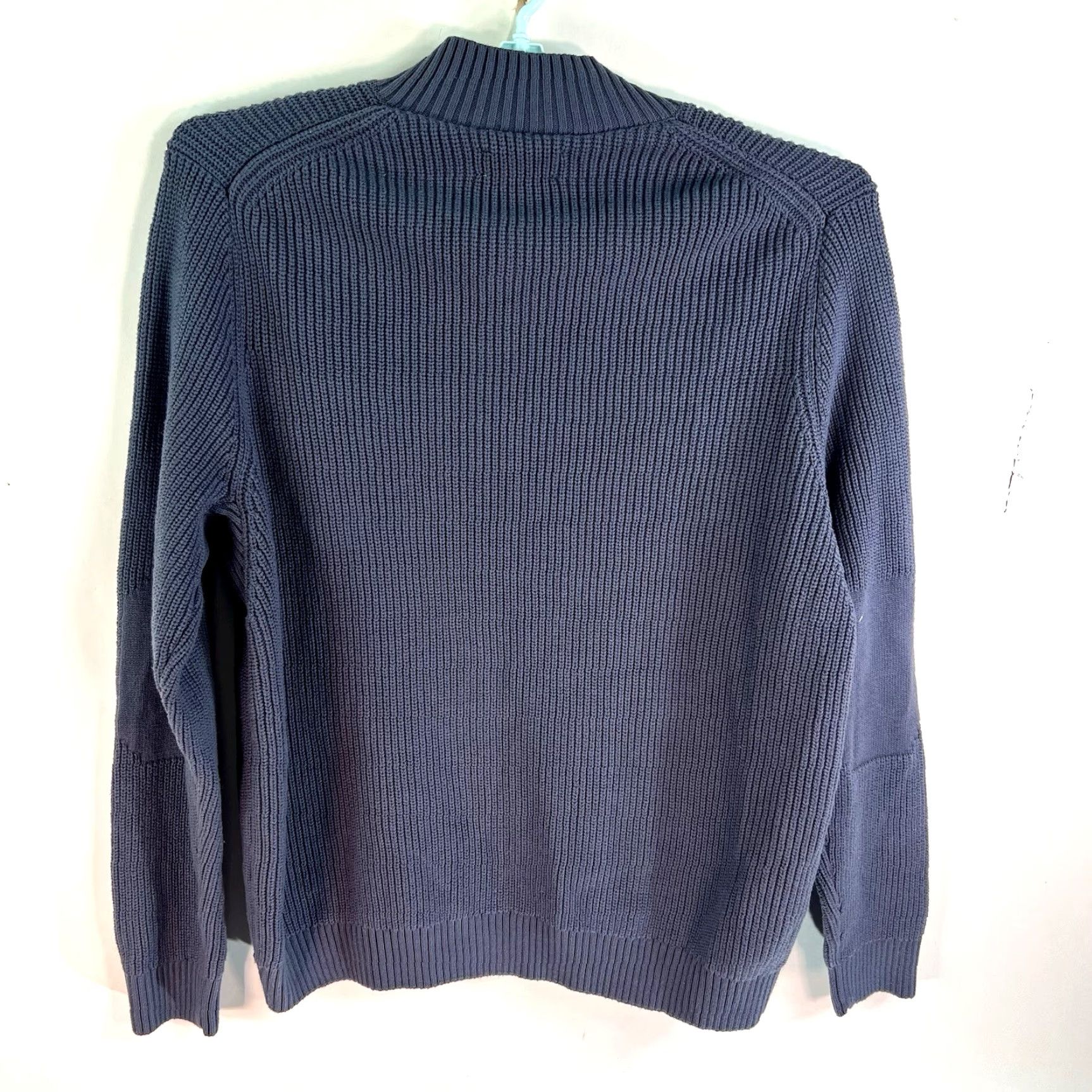 Vintage VINTAGE Duluth Heavyweight Ribbed 1/4 Button Sweater Shirt Pullover Mens 2XL Blue Knit Wool Blend Regular Mens Size US XXL / EU 58 / 5 - 4 Thumbnail