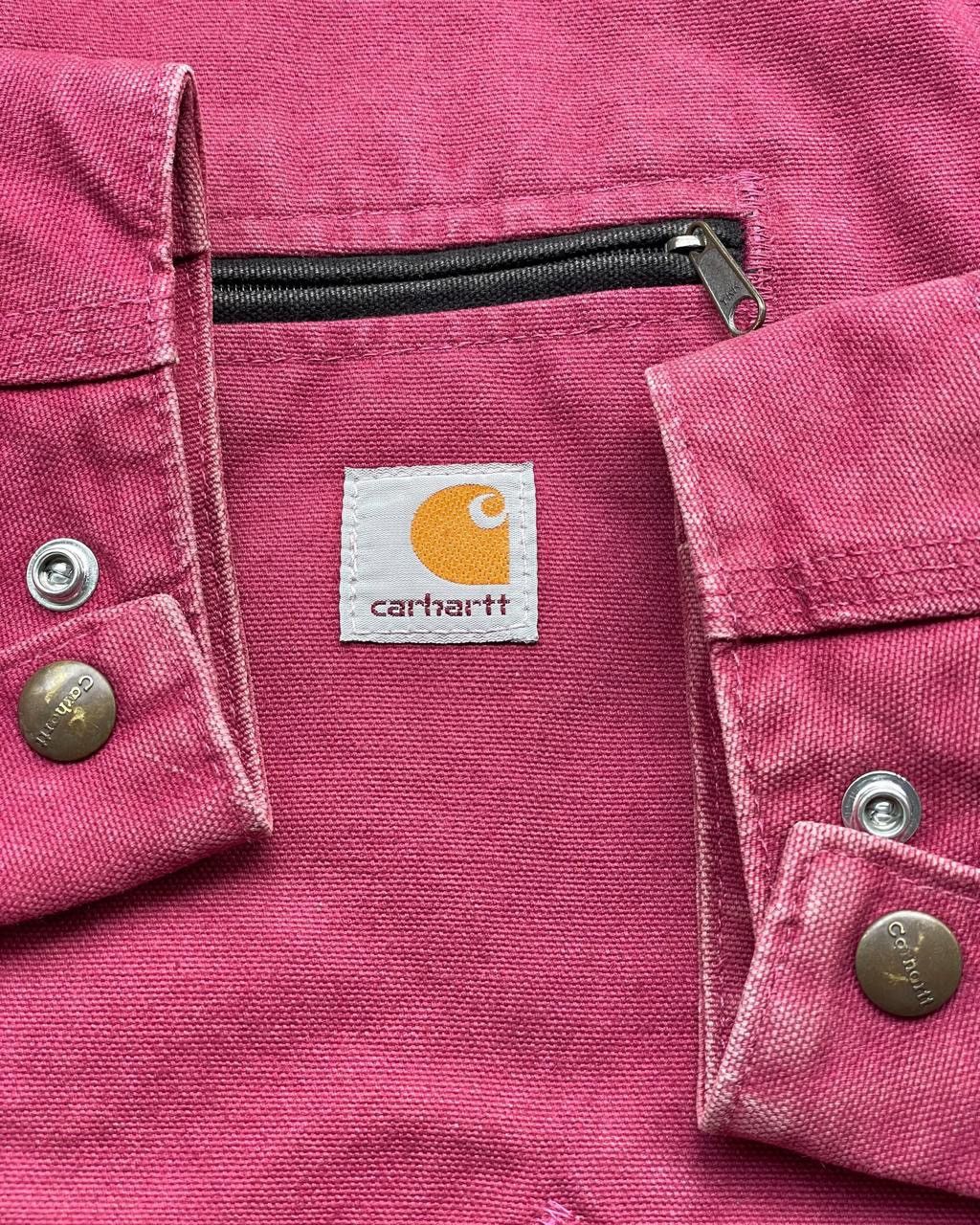 Carhartt Vintage Rapsberry Carhartt Detroit Jacket WJ097-RBY Size US S / EU 44-46 / 1 - 3 Thumbnail