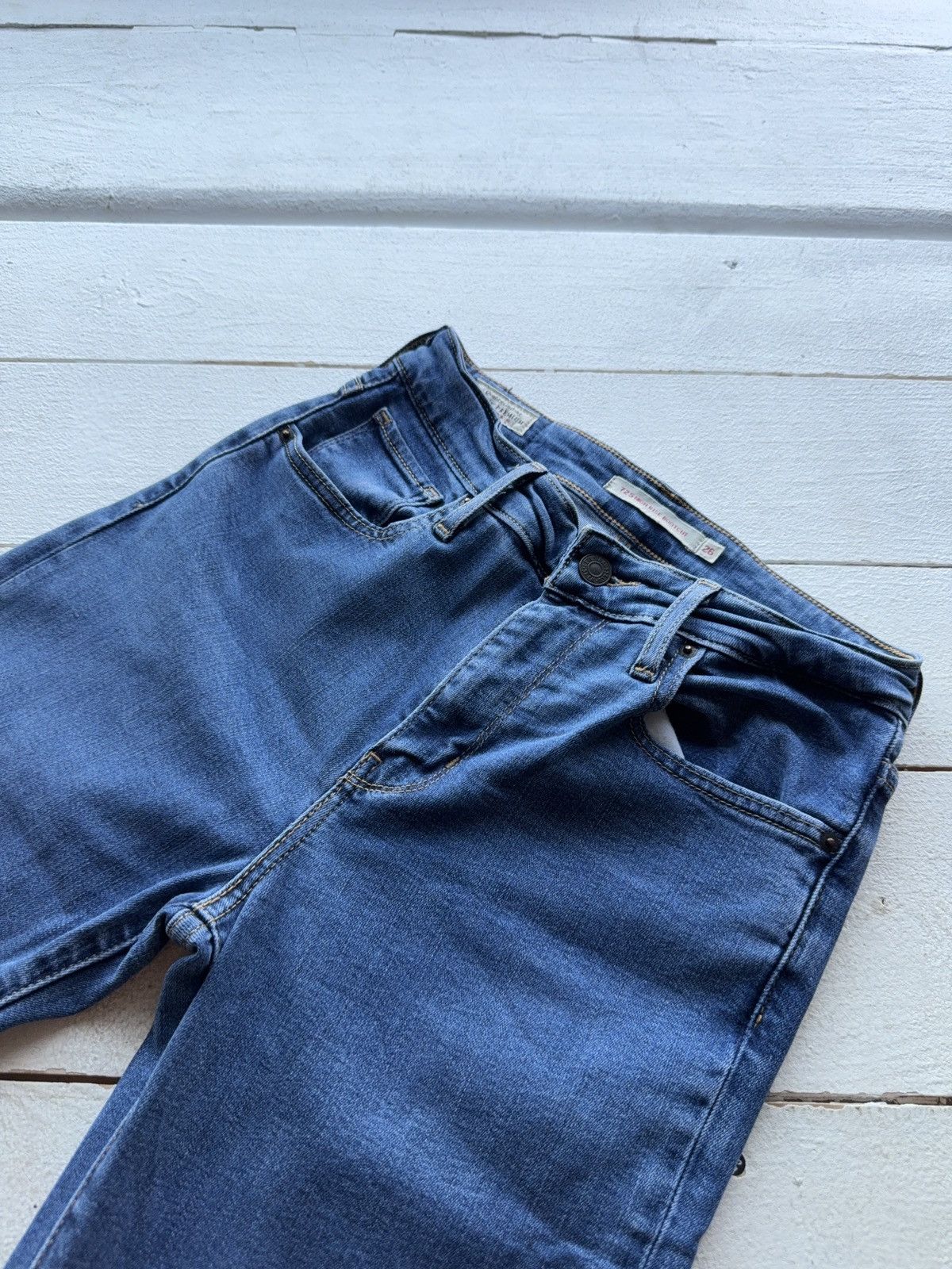 Levi's Vintage 00s Retro style 725 High Rise Bootcut Women’s jeans Size 26" / US 2 / IT 38 - 5 Thumbnail