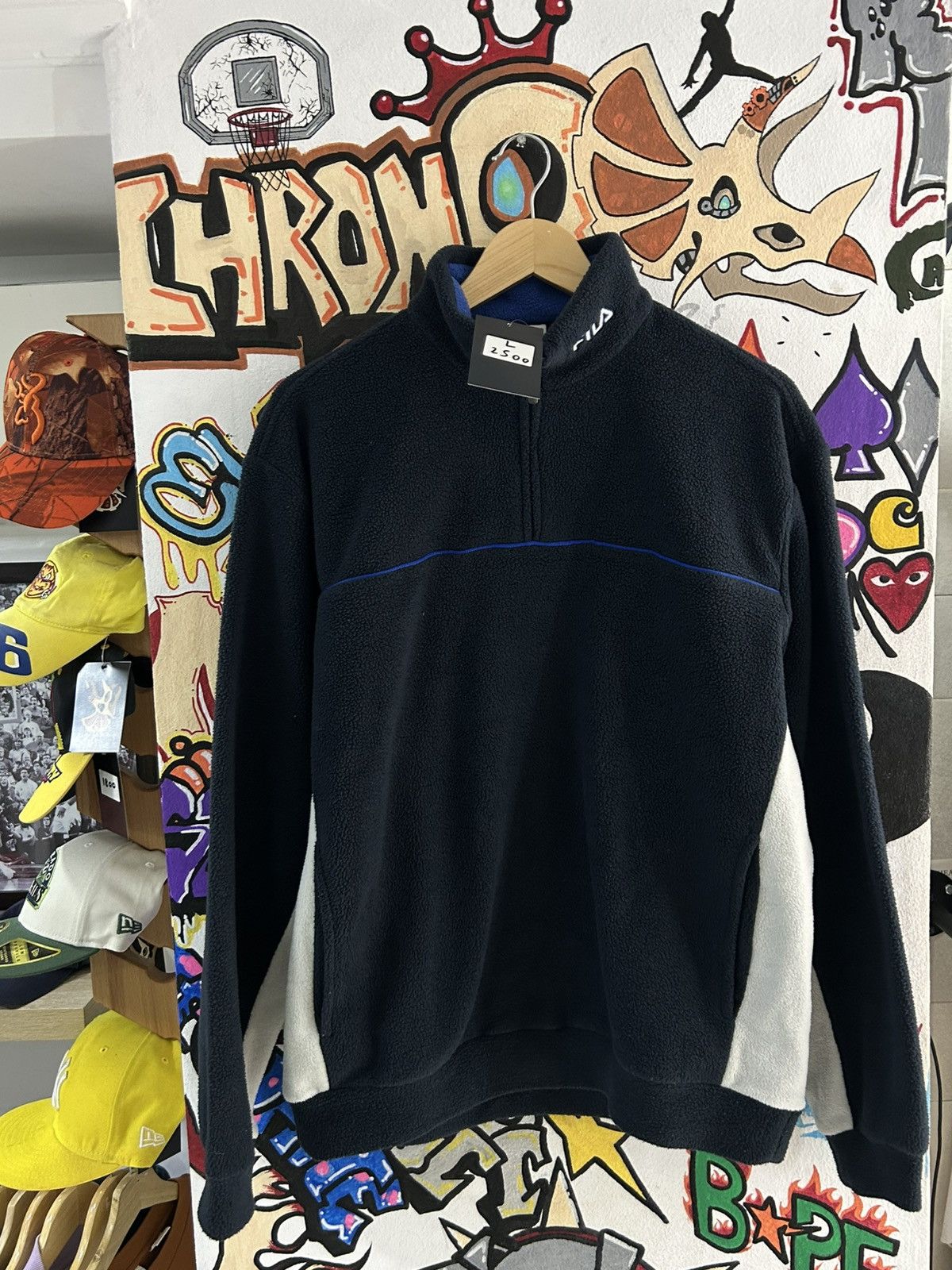 Fila 90s Fila Quarter Zip up Size US L / EU 52-54 / 3 - 1 Thumbnail