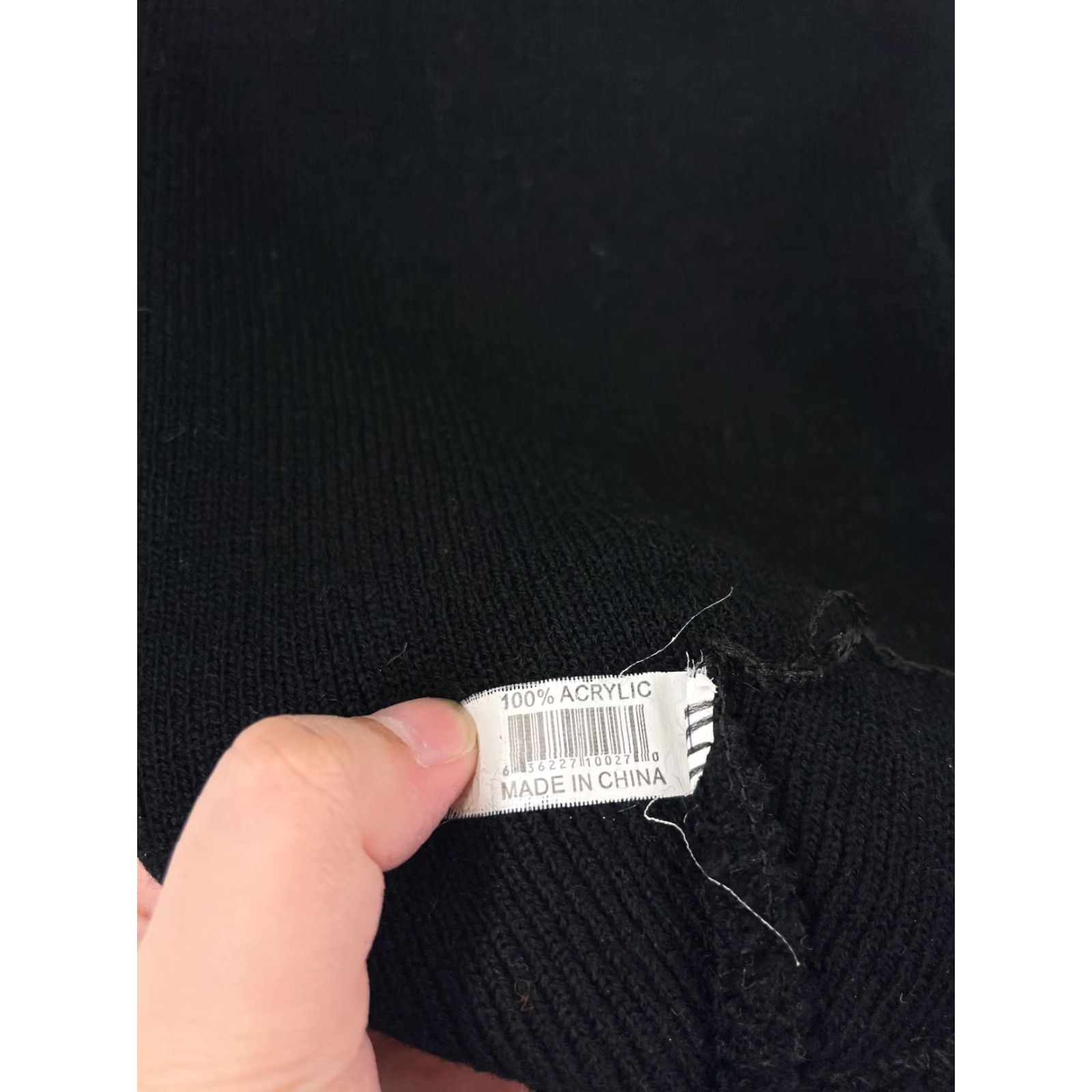 Vintage Legion 2 Beanie Toque Adult One Size Black Knit 100% Acrylic Embroidered Ski Size ONE SIZE - 6 Thumbnail