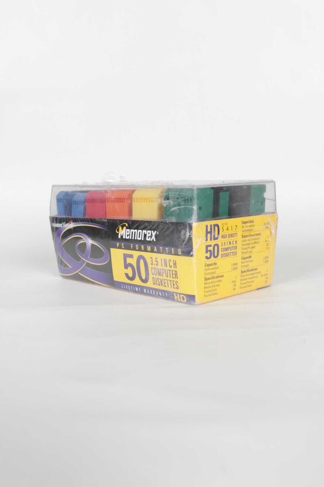 Other 01' Memorex PC Formated 50 3.5 Inch Computer Diskettes Tool Size ONE SIZE - 2 Thumbnail