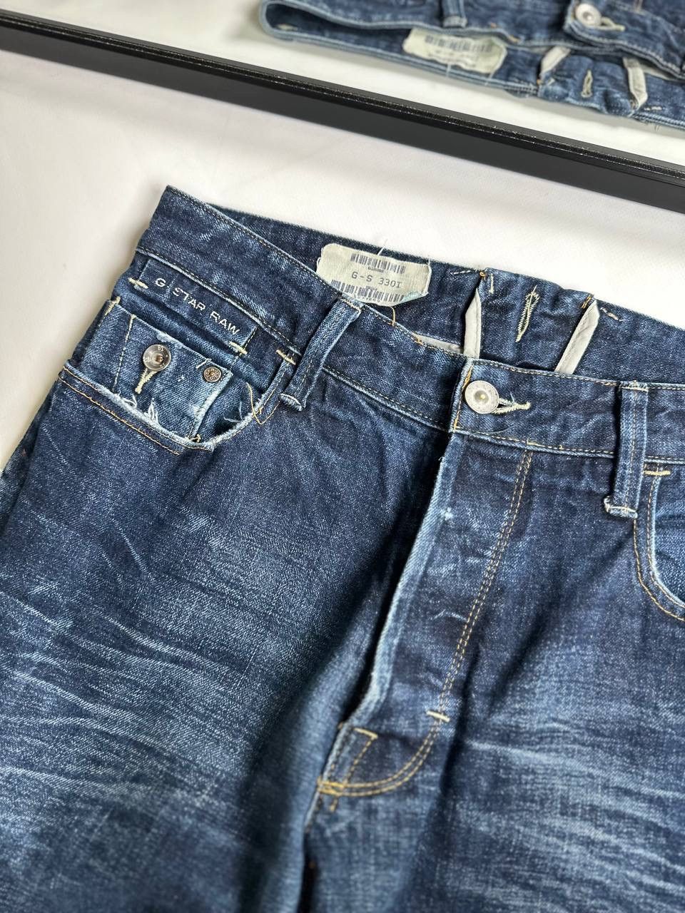 G-Star Vintage G Star Raw Demin Washed Jean Japanese Y2k Size US 32 / EU 48 - 7 Thumbnail