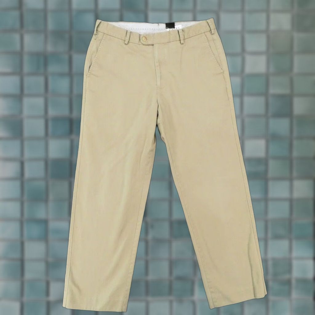 Peter Millar Peter Millar Pants Mens 33 Chino Flat Front Khaki Preppy Casual Beige Be Size US 33 - 1 Thumbnail