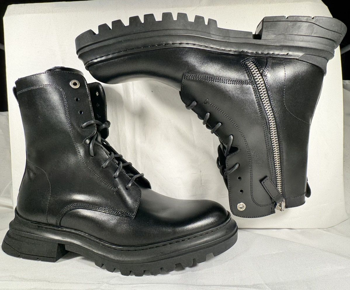 Aquatalia Edmundo Water Repellent Combat Boot M1078 Size US 10.5 / EU 43-44 - 11 Thumbnail
