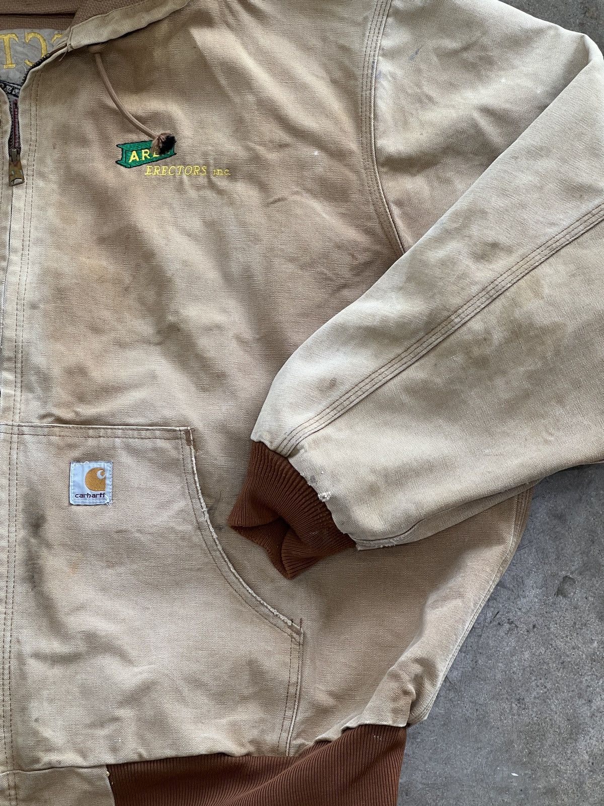Carhartt Vintage Carhartt MADE IN USA Area Erectors Work Jacket 3XL Size US XXL / EU 58 / 5 - 6 Thumbnail