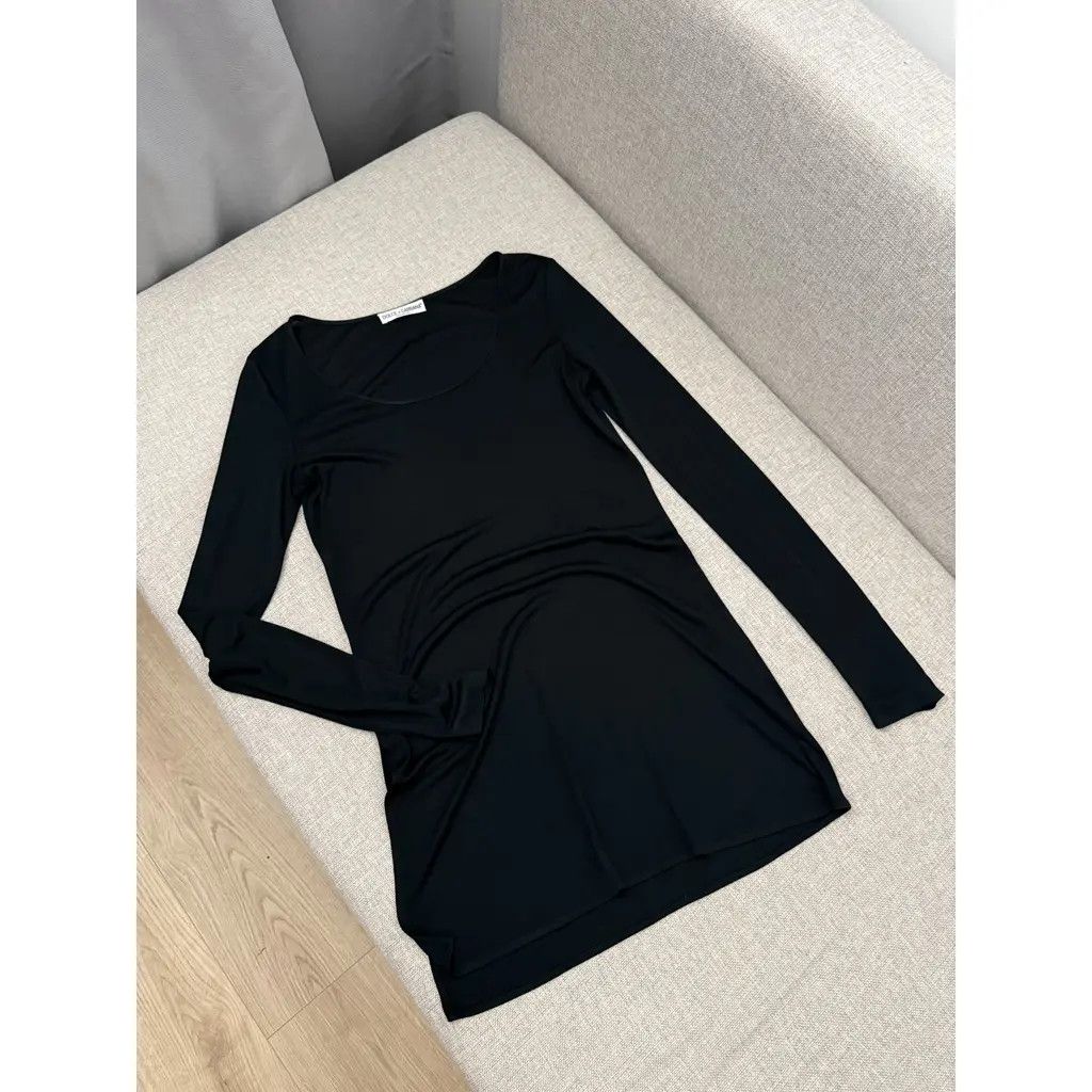Dolce & Gabbana Dolce & Gabbana Vintage Black Tunic Top & Pants Set IT40 Size S / US 4 / IT 40 - 3 Thumbnail