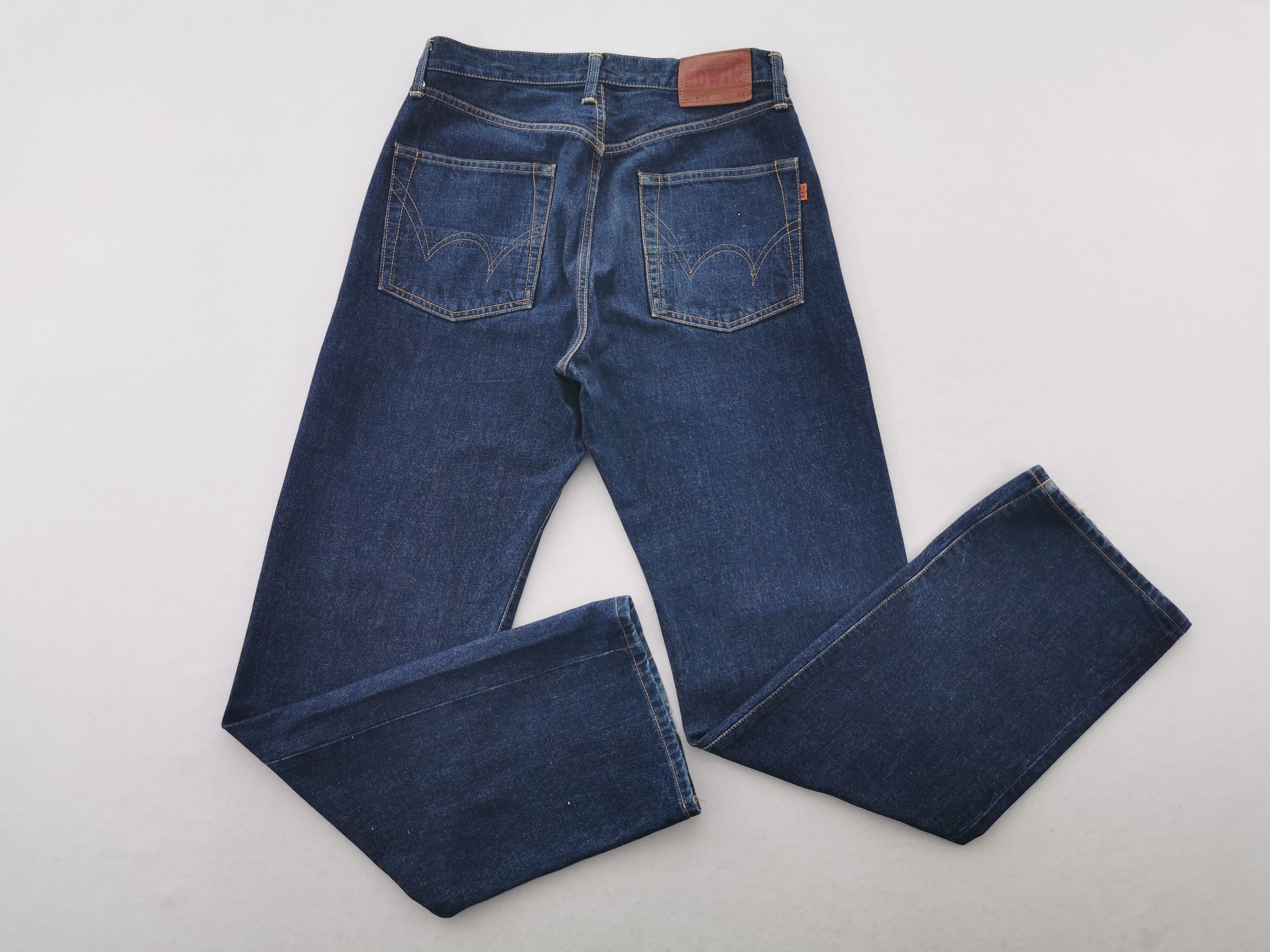 Edwin Vintage Edwin Lot 505 Selvedge Denim Made In Japan Size 32 Size US 32 / EU 48 - 6 Thumbnail