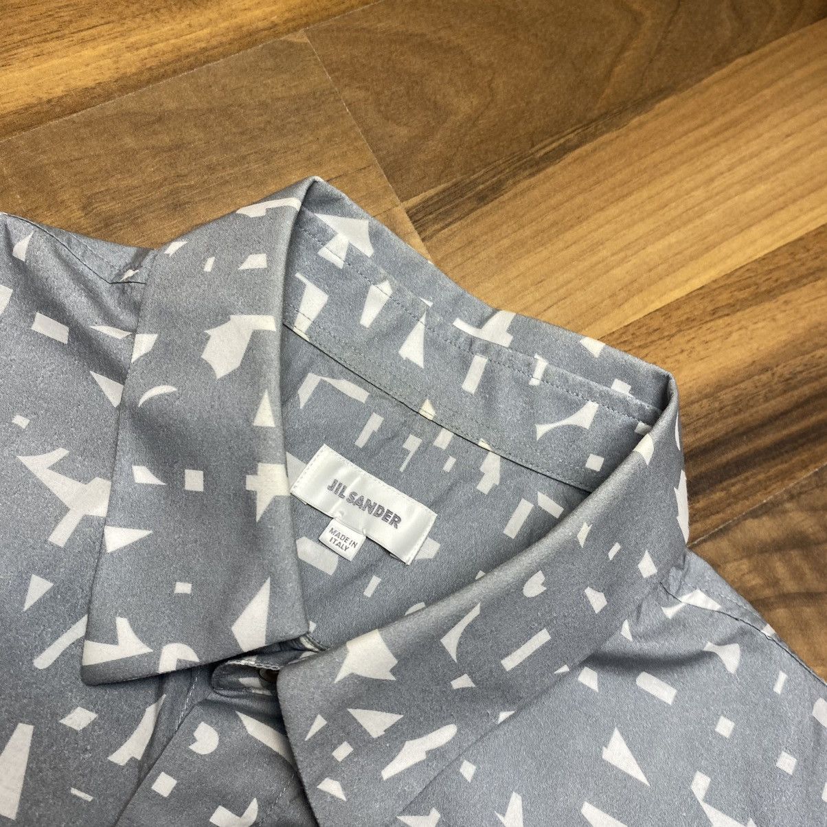 Jil Sander Monogram Short Sleeve Jil Sander Size US M / EU 48-50 / 2 - 5 Thumbnail