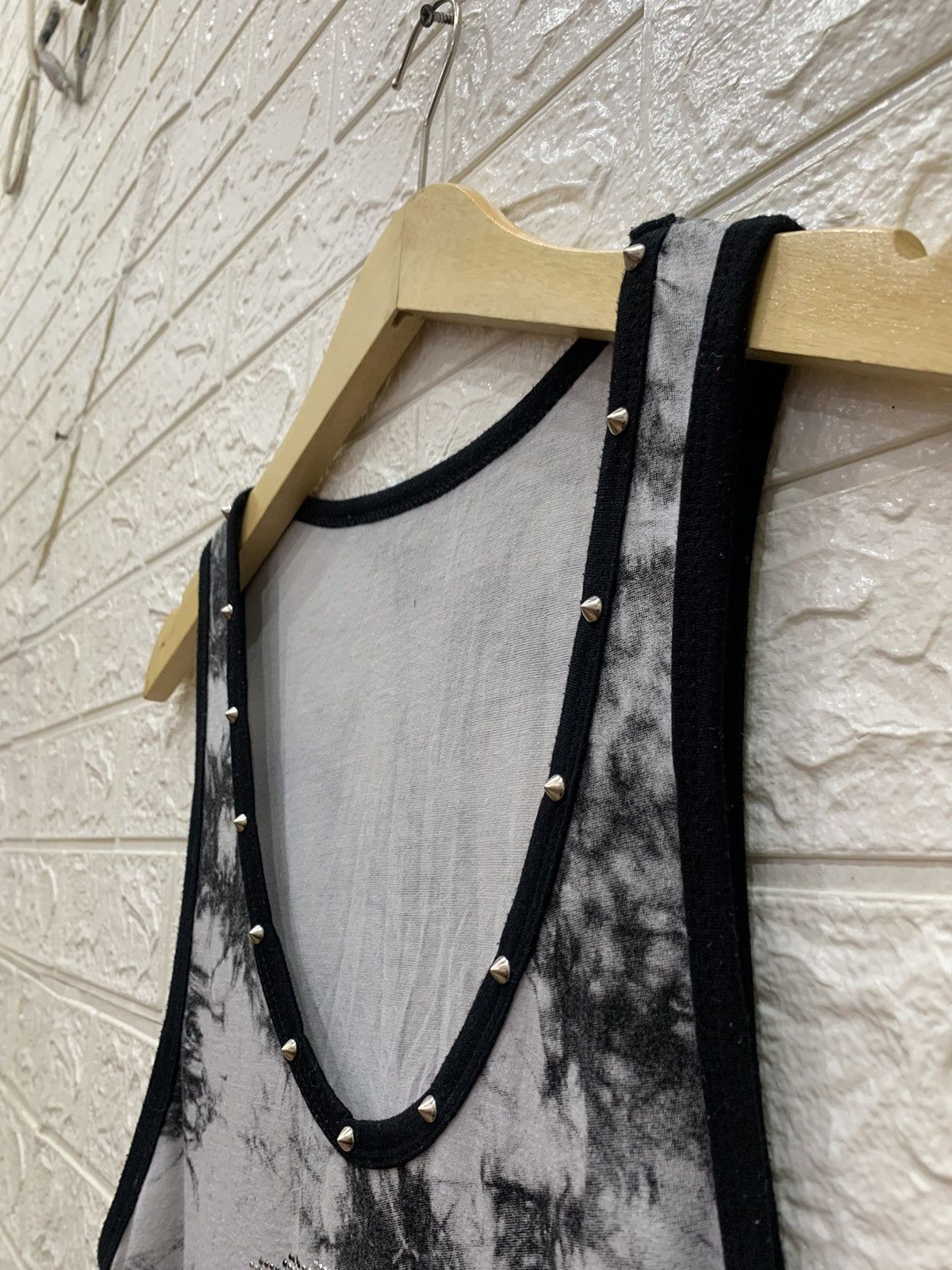 Beauty Beast × Japanese Brand × Seditionaries Y2k Rock Out studded blink skull punk tanktop Size US M / EU 48-50 / 2 - 7 Thumbnail