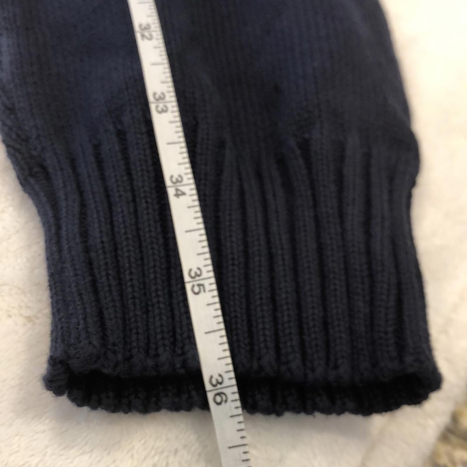 Other Paradise Collection Men's Navy Sweater 1/4 zip cotton XXL Size US XXL / EU 58 / 5 - 9 Thumbnail