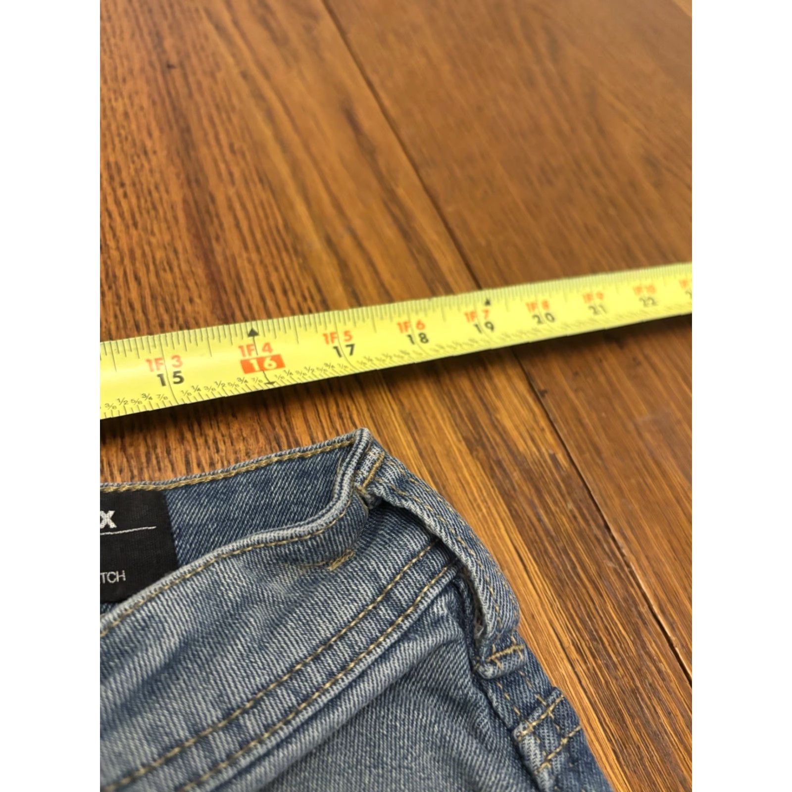 Buffalo David Bitton Buffalo David Bitton Jeans Mens 34X32 Max-X Skinny Stretch Zipper Blue Size US 34 / EU 50 - 3 Thumbnail