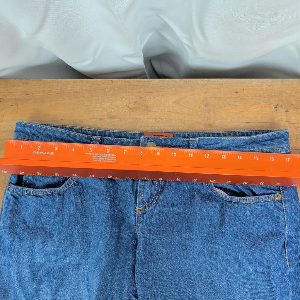 Missoni Ladies' Missoni Italian Made Low Rise 100% Cotton Jeans Size 32" / US 10 / IT 46 - 5 Thumbnail