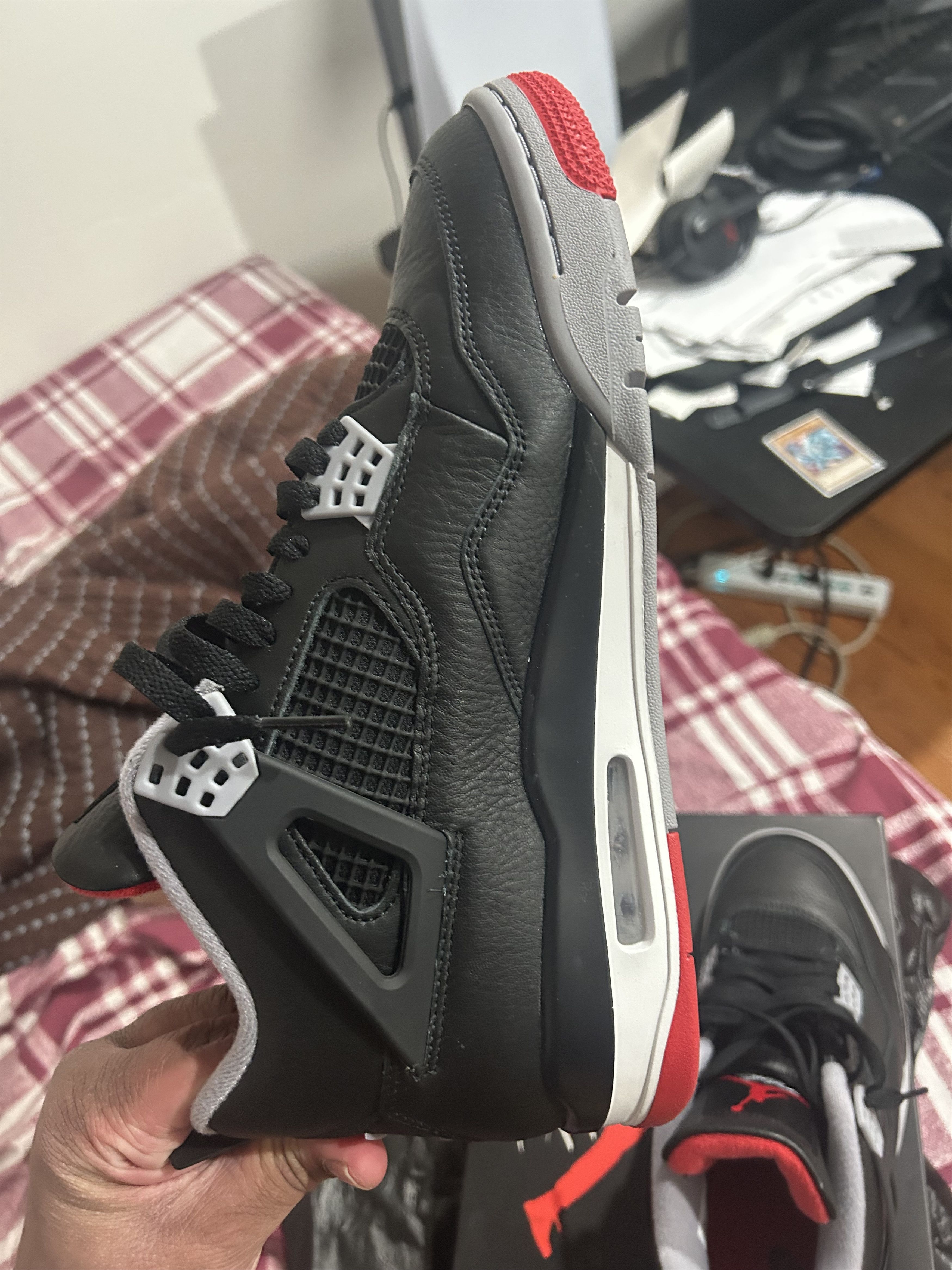 Jordan Brand Jordan 4 bred reimagined Size US 10 / EU 43 - 3 Thumbnail