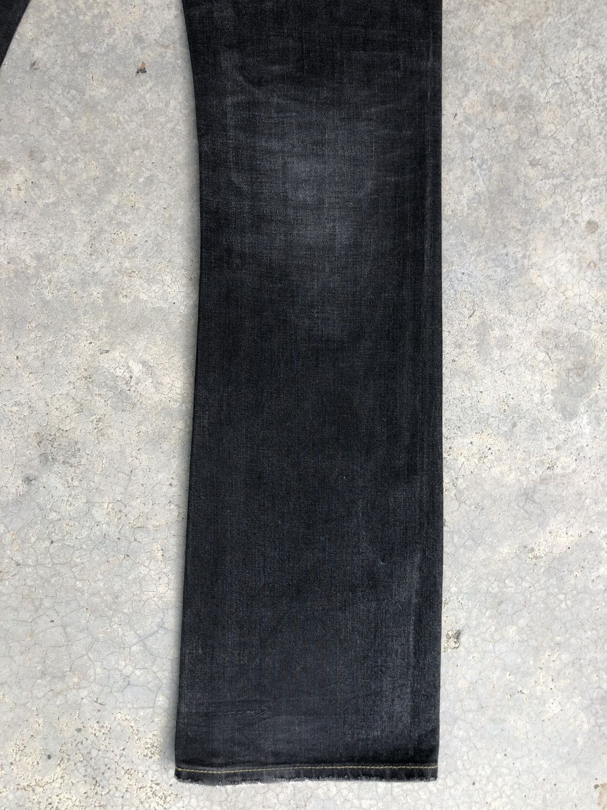 If Six Was Nine Japanese Lee Flared Jeans Bootcut Distressed Jeans Size US 31 - 12 Thumbnail