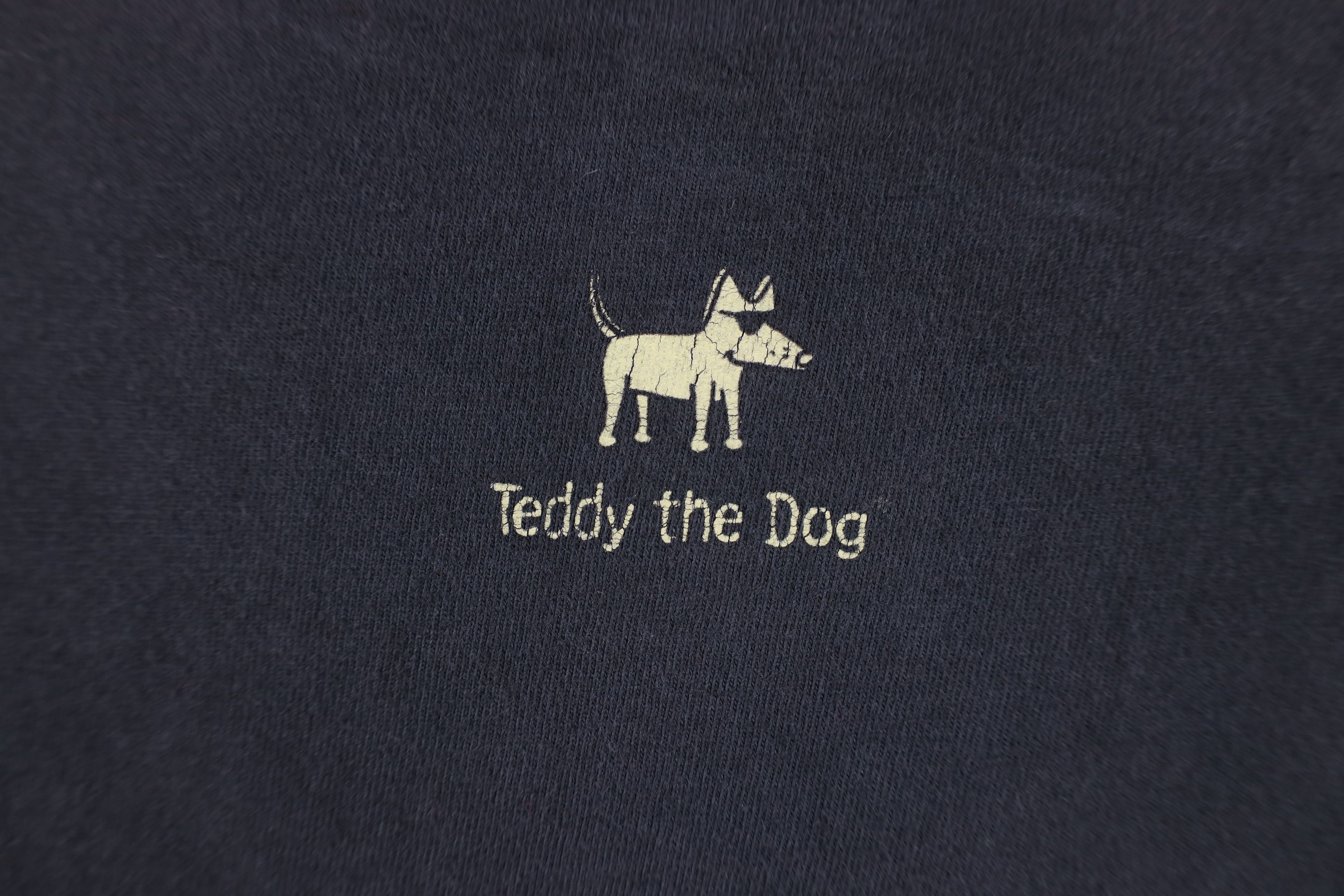 Vintage Teddy The Dog Parody Bark Side of the Moon T-Shirt Black Size US L / EU 52-54 / 3 - 11 Thumbnail