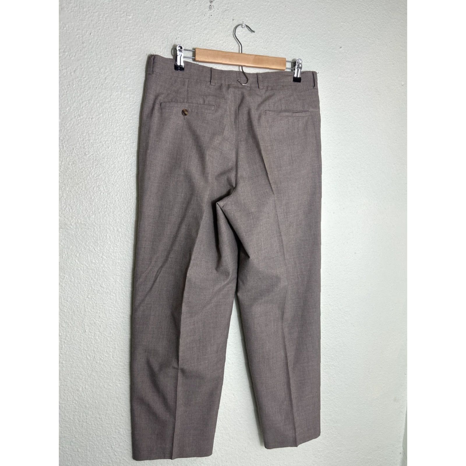 Levi's VINTAGE Levi’s Sevens Mens 34x32 Polyester Rayon Pants Brown Size US 34 / EU 50 - 7 Thumbnail
