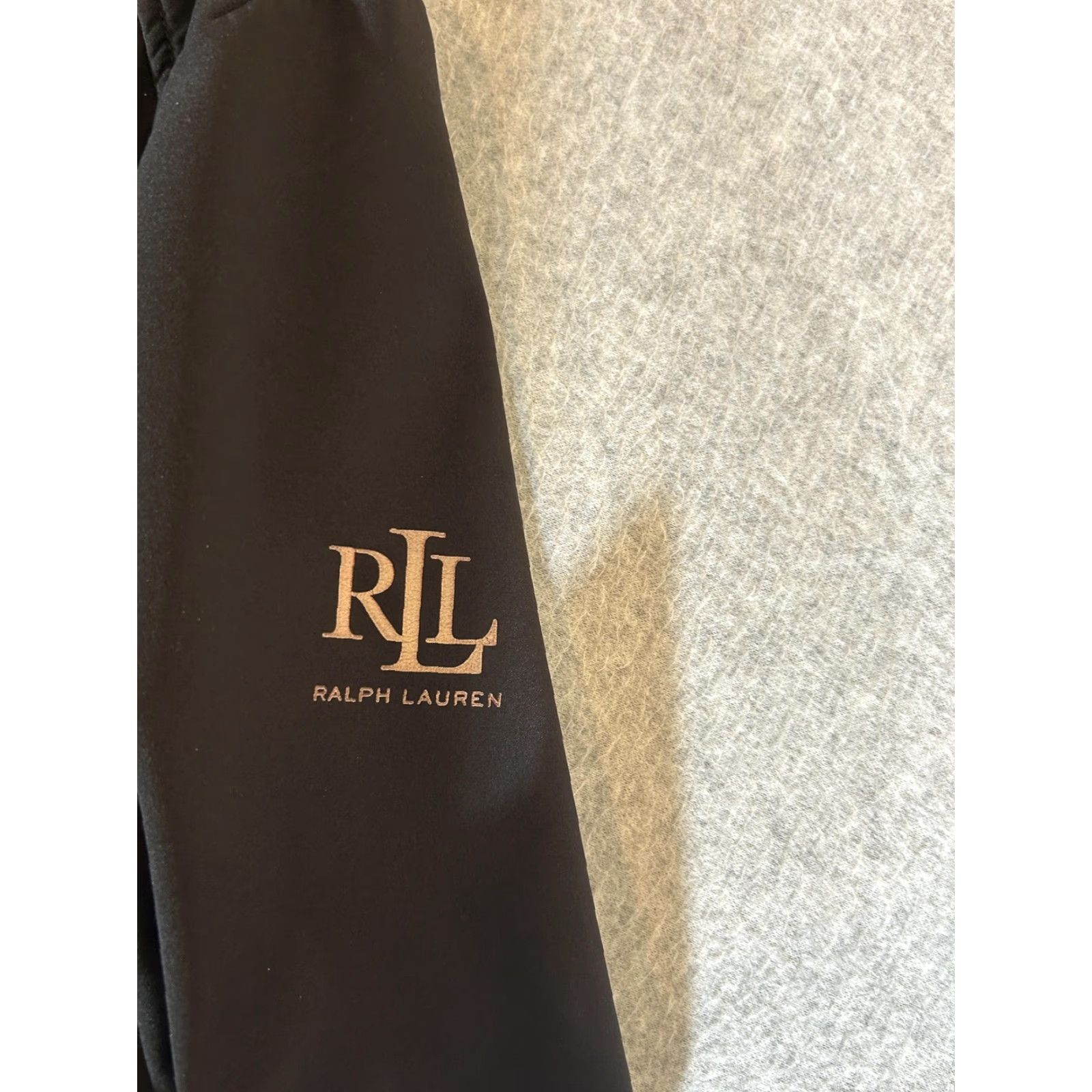 Ralph Lauren Ralph Lauren Coat Women Small Black Hood Jacket Anorak Parka Fleece Lined LAUREN Coat Size S / US 4 / IT 40 - 4 Thumbnail