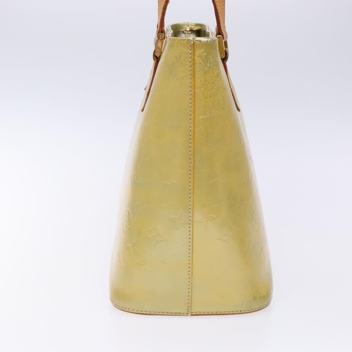 Louis Vuitton LOUIS VUITTON Monogram Vernis Houston Hand Bag Gris M91053 Size ONE SIZE - 6 Thumbnail