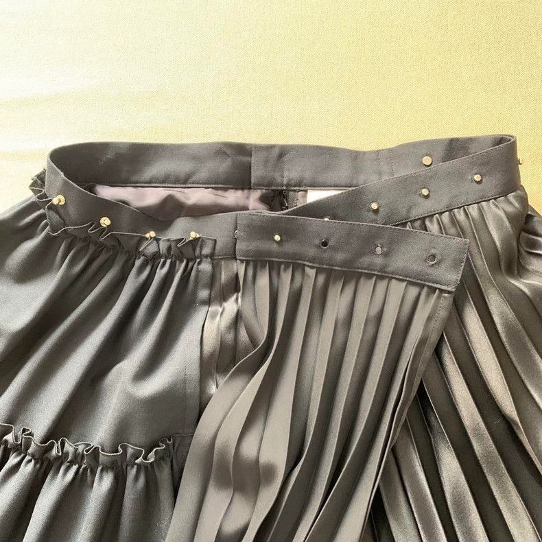 Comme des Garcons Comme Des Garcons size M Pleated splicing overskirt Size 24" / US 00 / IT 34 - 5 Thumbnail