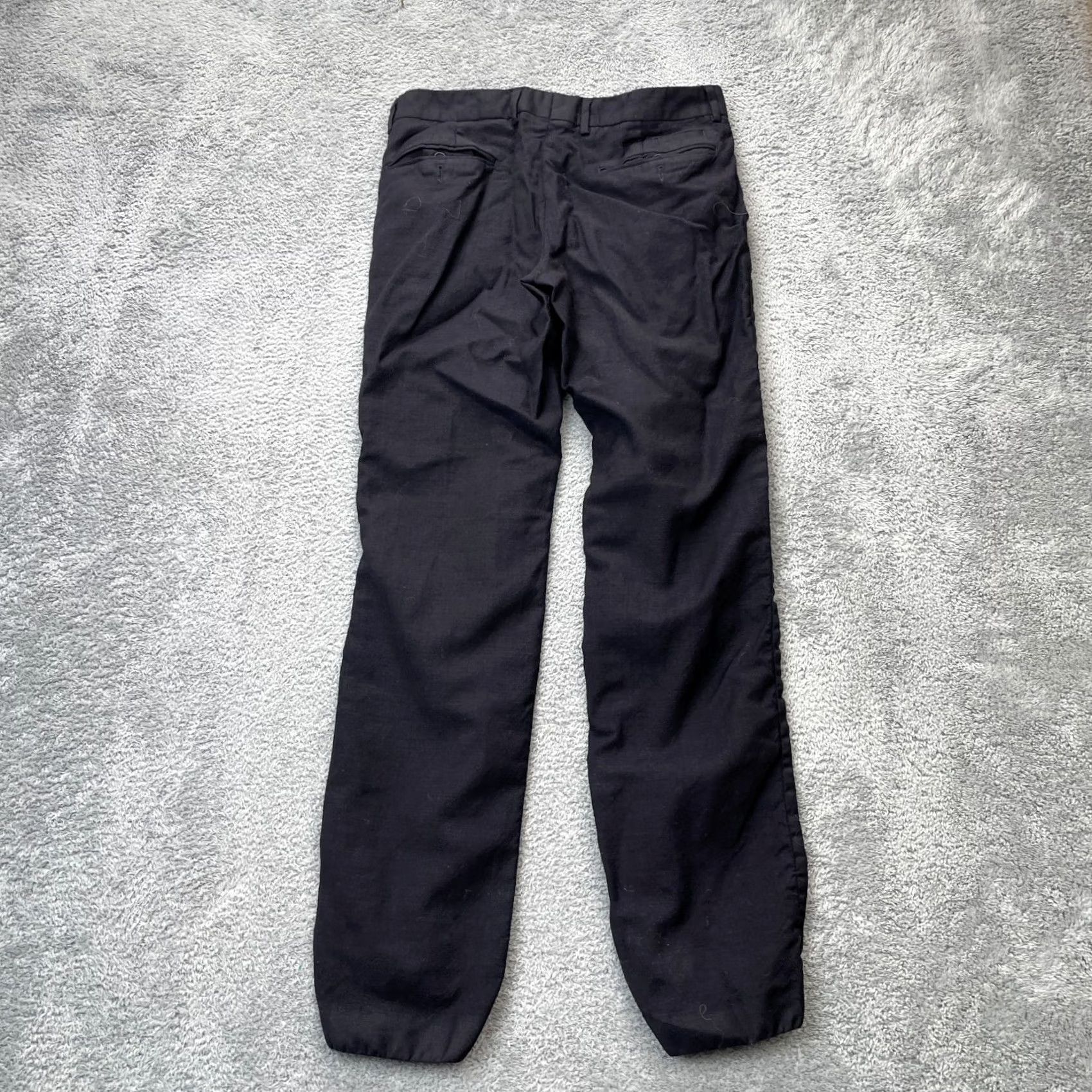 Zara Zara Pants Mens 30 Blue Wool Skinny Leg Lined Dress Office Wear Formal Business Pants Size US 30 / EU 46 - 2 Thumbnail