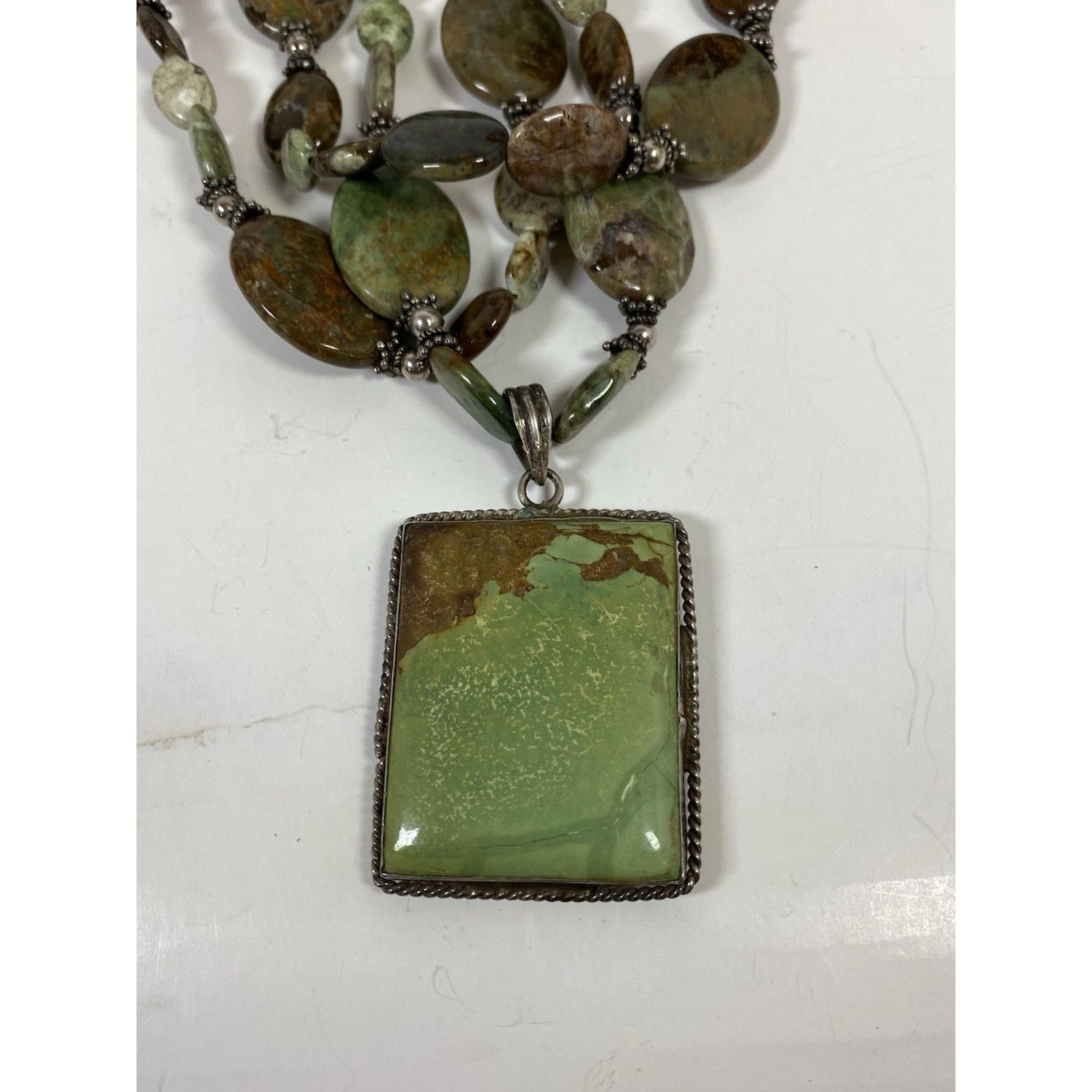 Other African Green Opal Necklace Size ONE SIZE - 2 Thumbnail