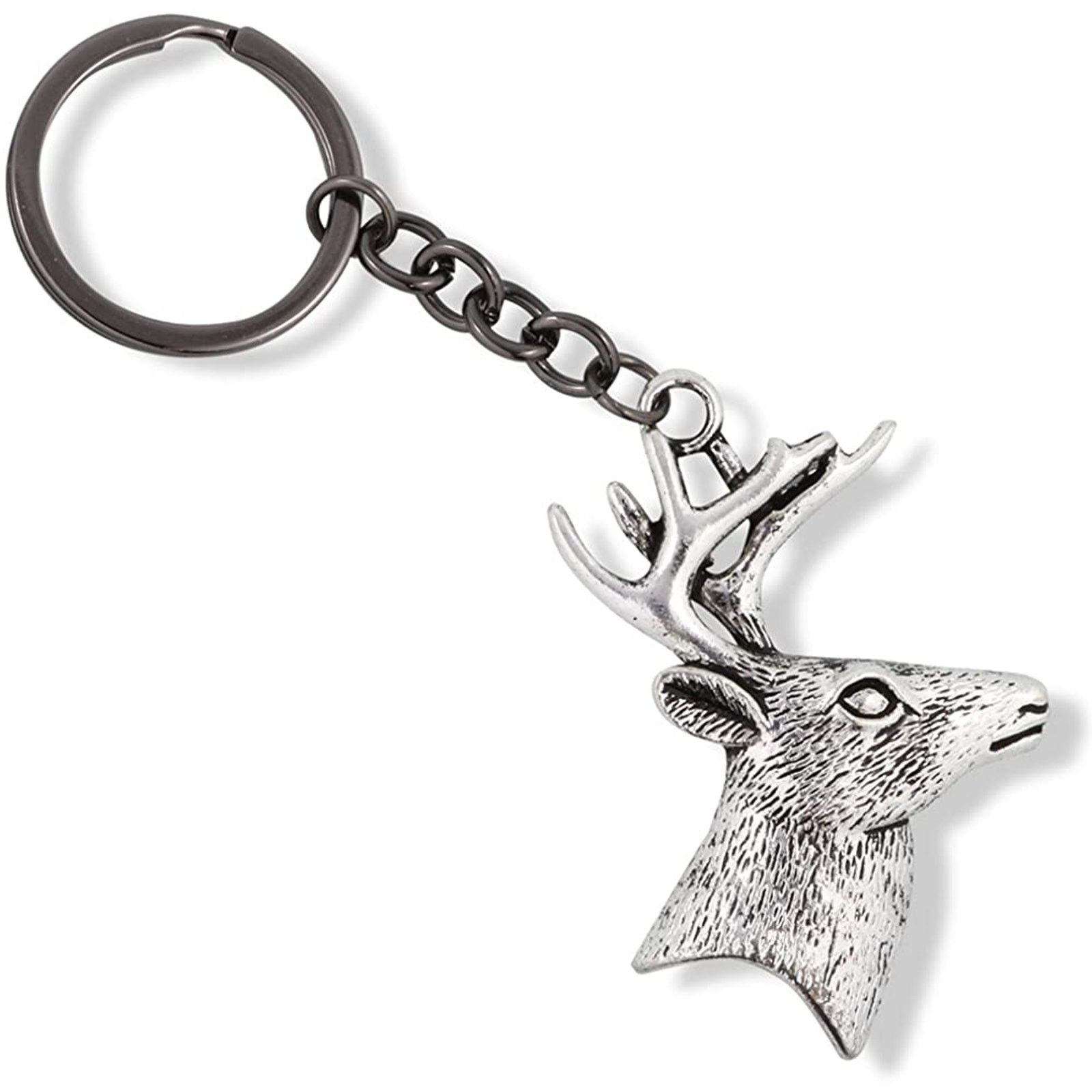 & Other Stories Deer Keychain - Deer Antler Keychain Size ONE SIZE - 1 Thumbnail