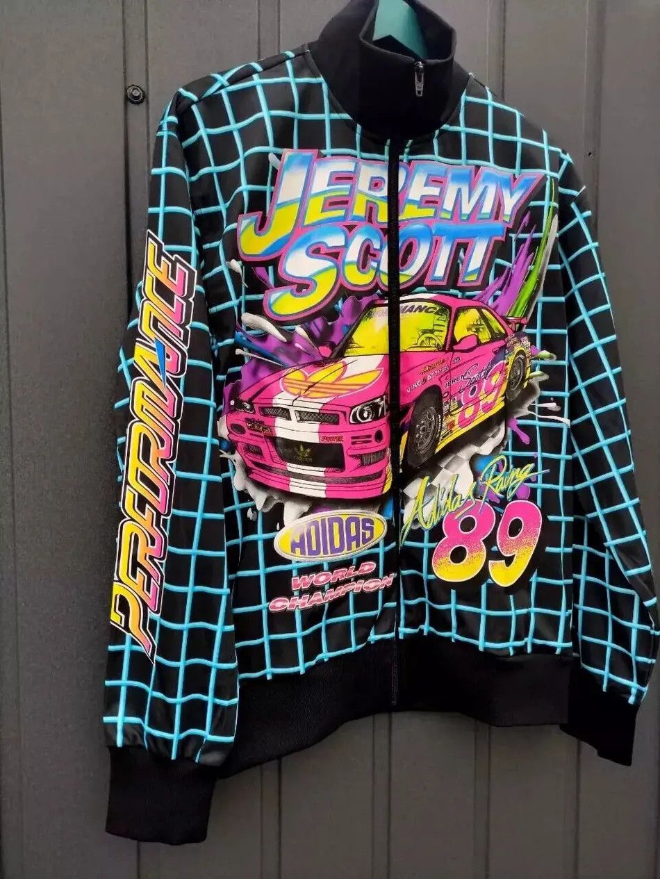 Adidas × Jeremy Scott SET Adidas x Jeremy Scott Rally Track Jacket + Pants UNISEX Size US S / EU 44-46 / 1 - 2 Thumbnail