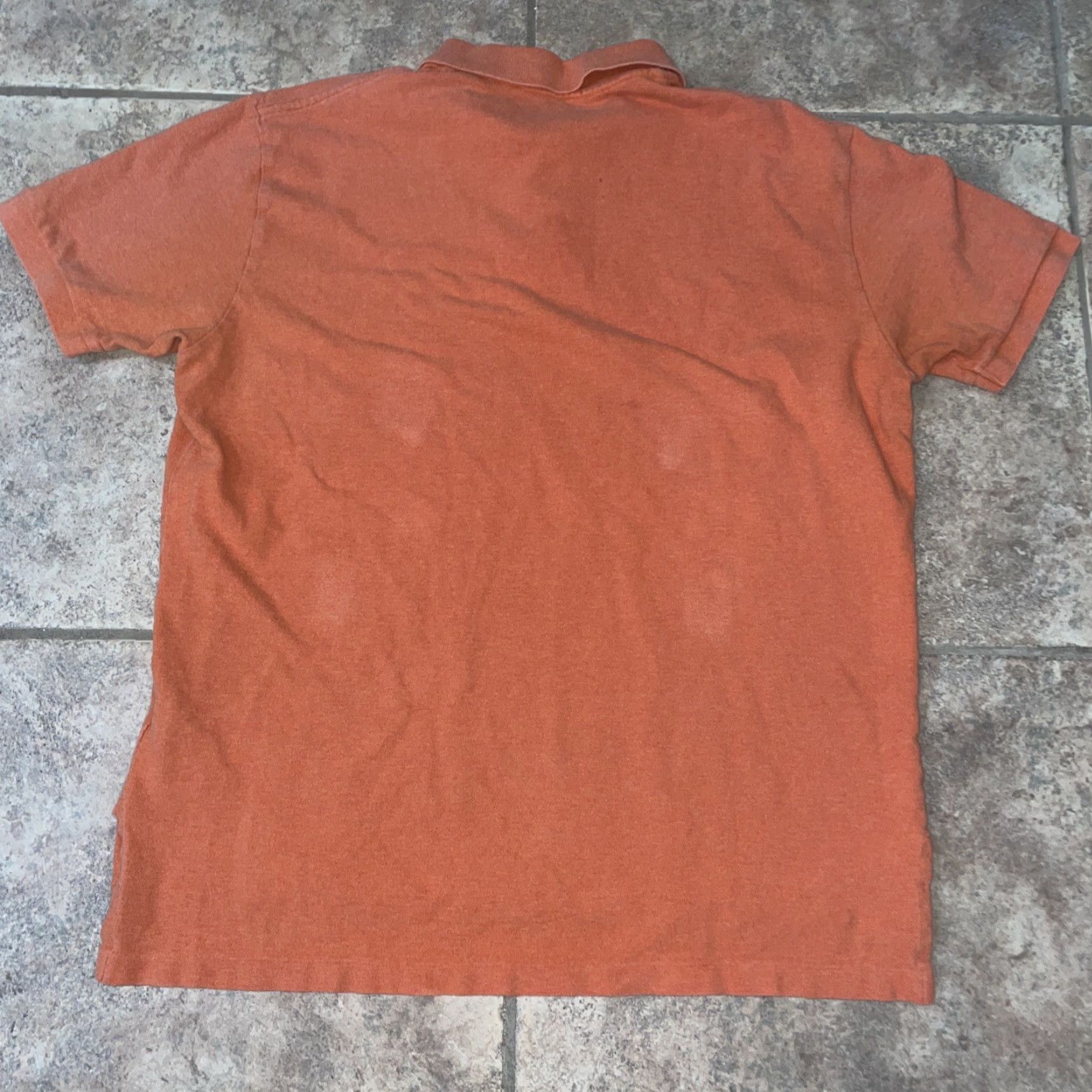 Polo Ralph Lauren Polo Ralph Lauren Shirt Mens XL Orange Button-Down Short Sleeve Polo Ralph Lauren Half Button Down Shirt XL Mens Color Orange Button-Up Shirt Size US XL / EU 56 / 4 - 5 Thumbnail