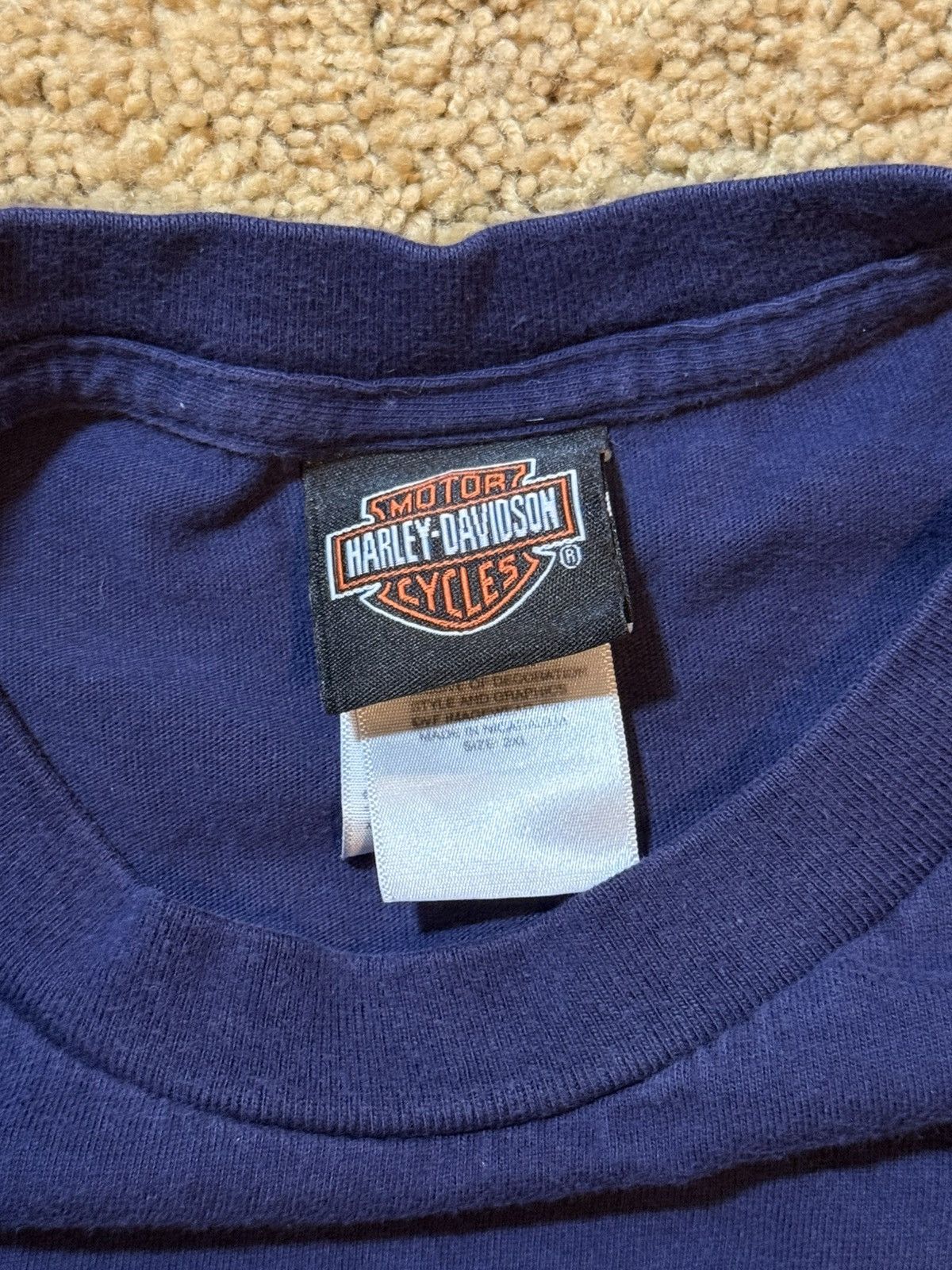 Harley Davidson Harley Davidson Long Sleeve Flames y2k Size XL Irvine OC CA Size US XL / EU 56 / 4 - 4 Thumbnail