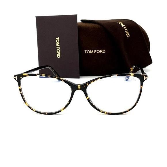 Tom Ford Tom Ford FT5616 056 Tortoise / Demo Lens 56mm Eyeglasses TF Size ONE SIZE - 4 Thumbnail