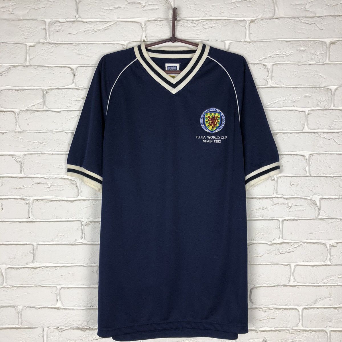 Other Scotland National Team retro copy soccer jersey draw score Size US XL / EU 56 / 4 - 1 Thumbnail
