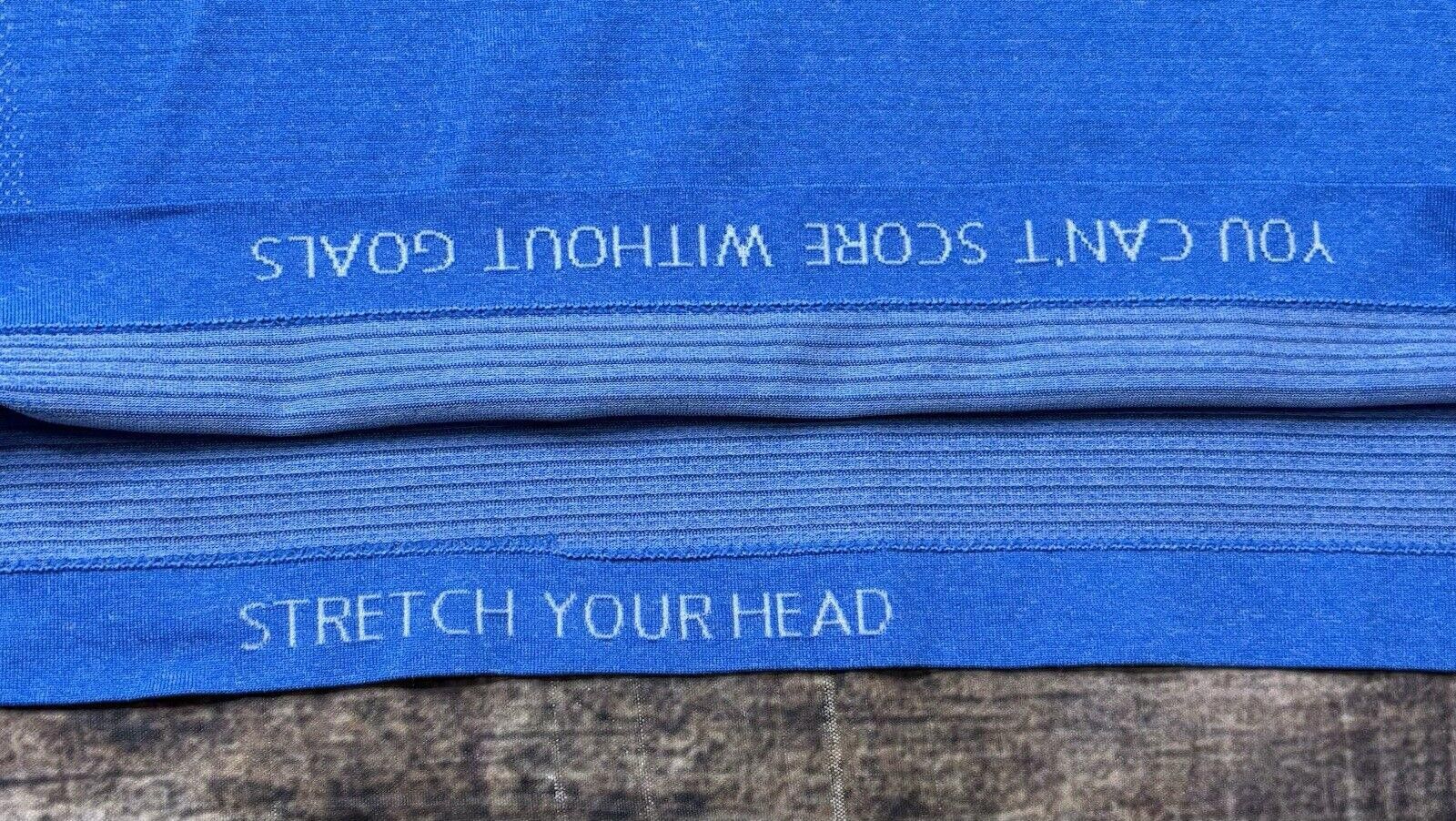 Lululemon Lululemon Polo Shirt Men's Medium Heathered Blue Stretch Size US M / EU 48-50 / 2 - 6 Thumbnail