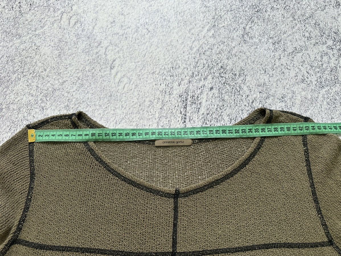 Annette Gortz Annette Görtz Pullover M in Green avantgarde Opium JPG Size M / US 6-8 / IT 42-44 - 11 Thumbnail