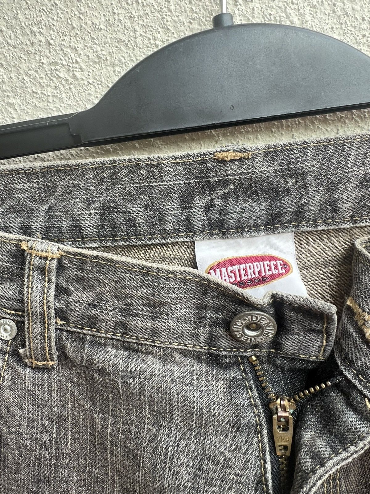 Japanese Brand × MasterPiece Vintage Masterpiece X Mad Hectic Multi Pocket Baggy Jeans Size US 36 / EU 52 - 7 Thumbnail